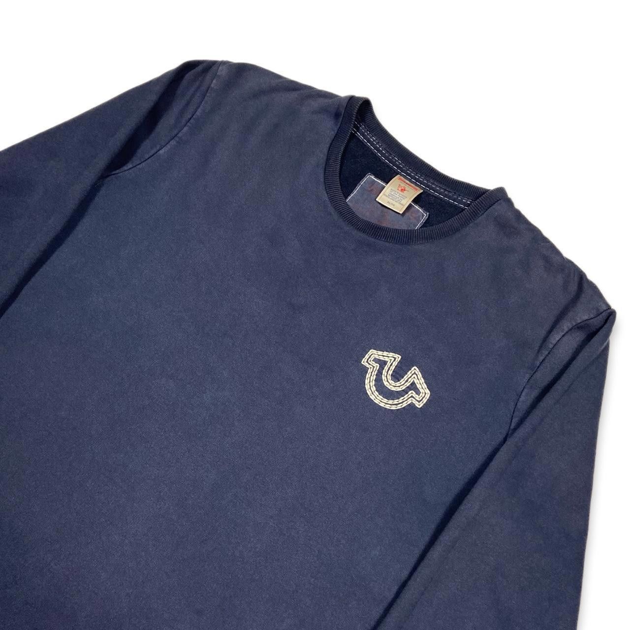 True Religion True Religion Contrast Crewneck Pullover Size US XL / EU 56 / 4 - 2 Thumbnail