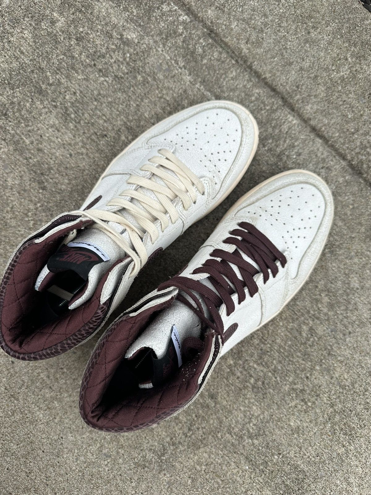 A Ma Maniere × Jordan Brand Nike A Ma Maniére Air Jordan 1 Retro High OG Airness size 11 Size US 11 / EU 44 - 4 Thumbnail