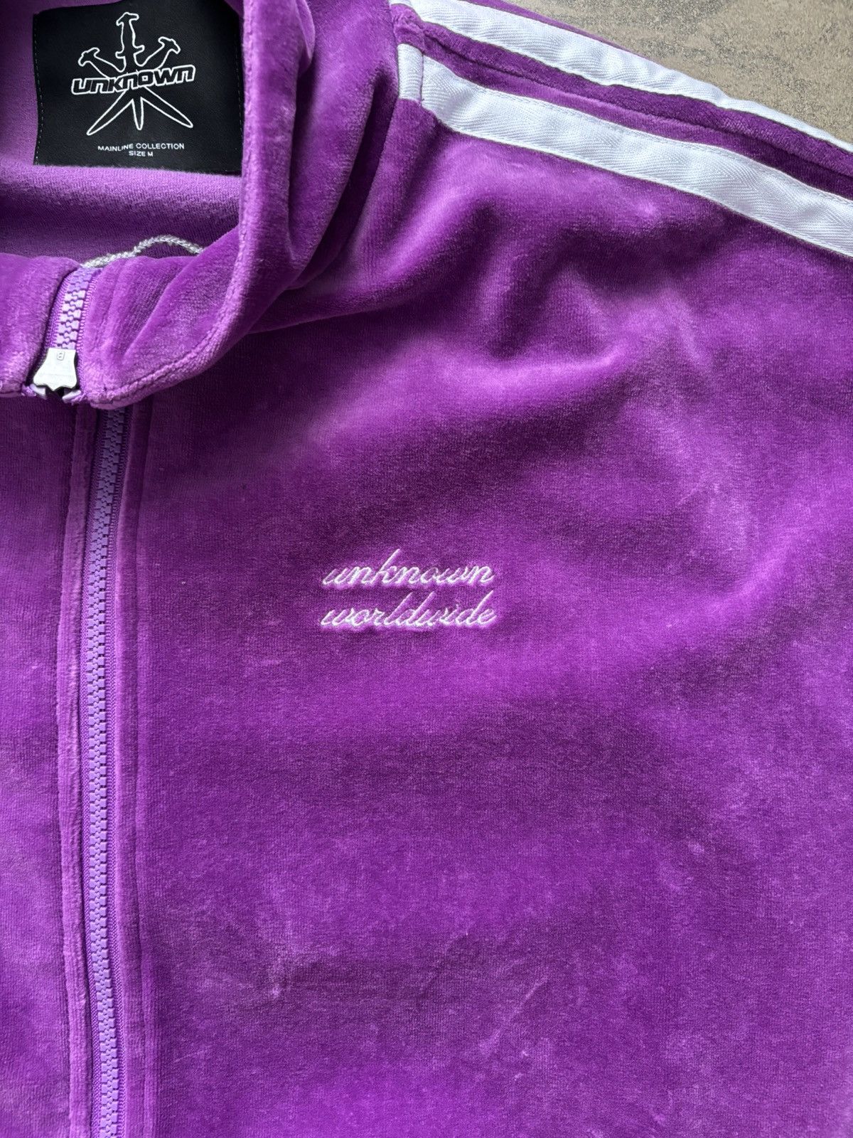 Unknown London Purple Unkown London zip up Size US M / EU 48-50 / 2 - 4 Thumbnail