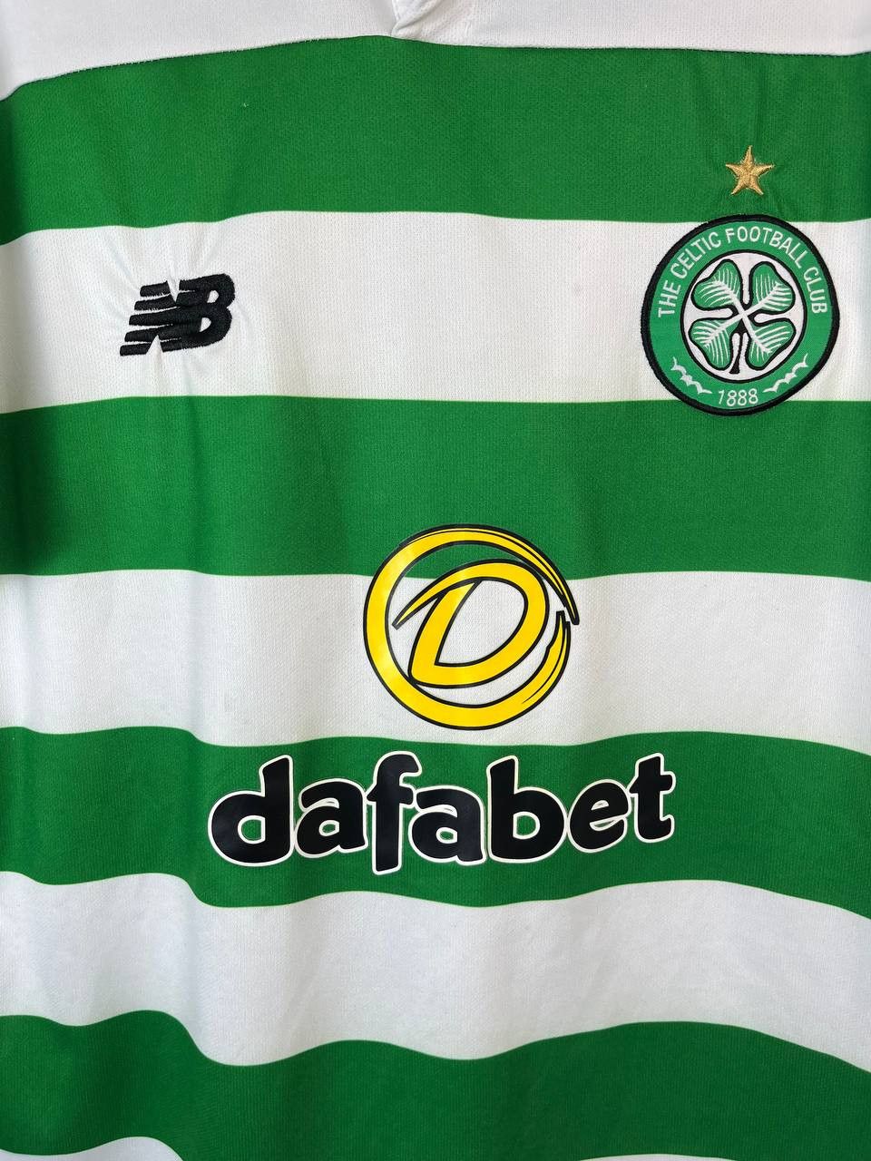 New Balance CELTIC 2016 2017 HOME FOOTBALL SHIRT SOCCER JERSEY Size US M / EU 48-50 / 2 - 2 Thumbnail