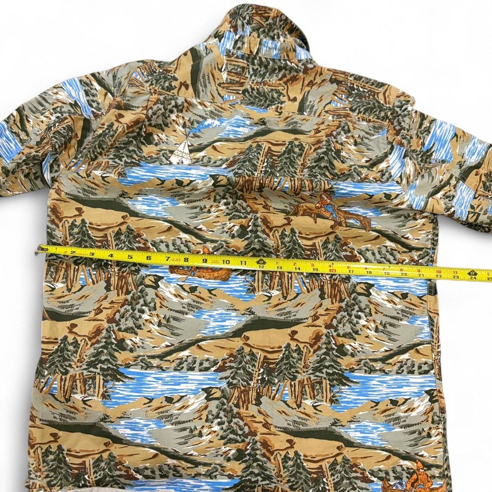 Stussy Vintage stussy button up landscape shirt FW/09 medium Size US M / EU 48-50 / 2 - 5 Thumbnail