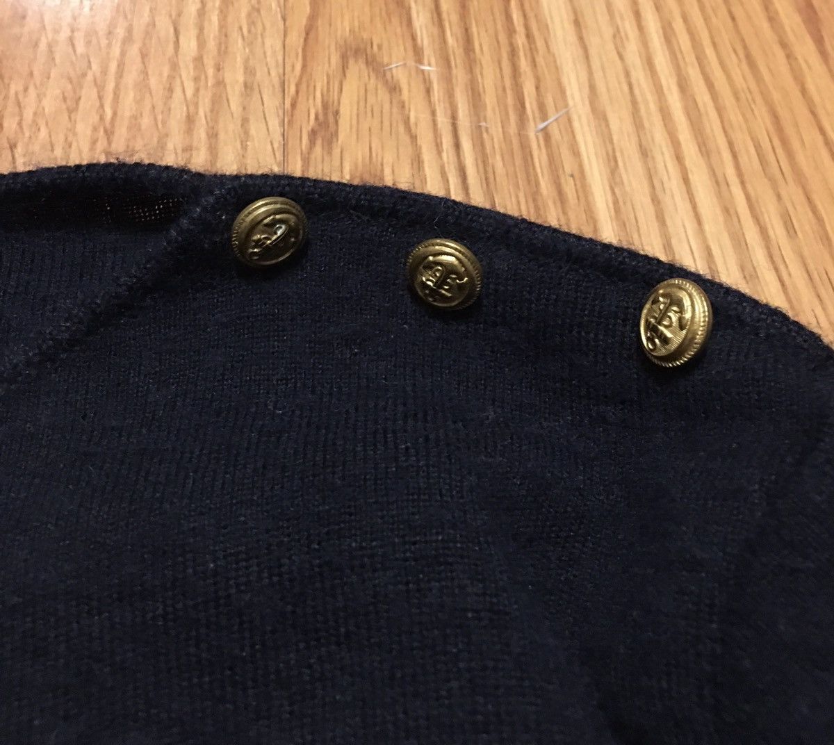 Saint James Saint James France Dark Navy Blue Wool Sweater Size L / US 10 / IT 46 - 10 Thumbnail
