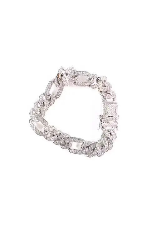 Jewelry Iced up Bracelet Chain in Silver Size ONE SIZE - 2 Thumbnail