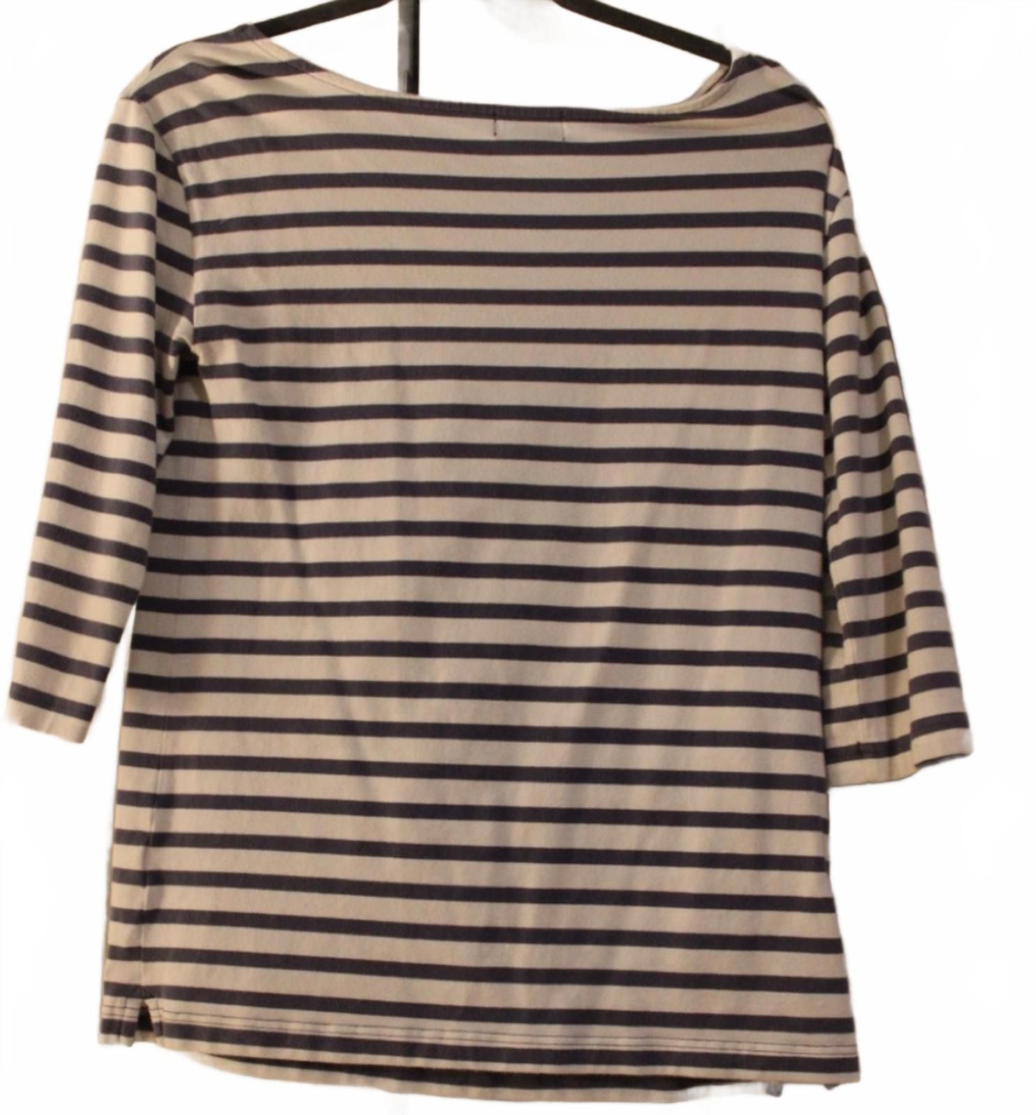 Vineyard Vines Vineyard Vines Women's Navy & White Striped Breton Shirt XS Size XS / US 0-2 / IT 36-38 - 2 Thumbnail
