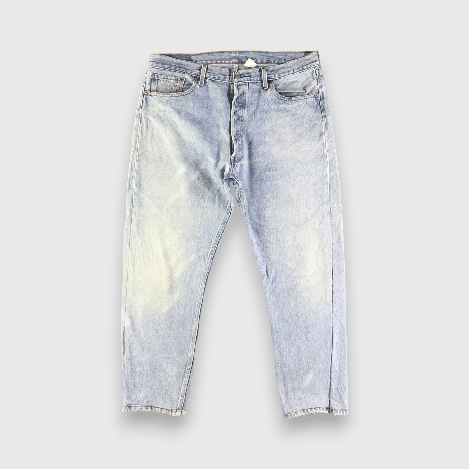 Levi's Vintage Light Wash Levis 501 Jeans-J4493 Size US 37 - 1 Thumbnail
