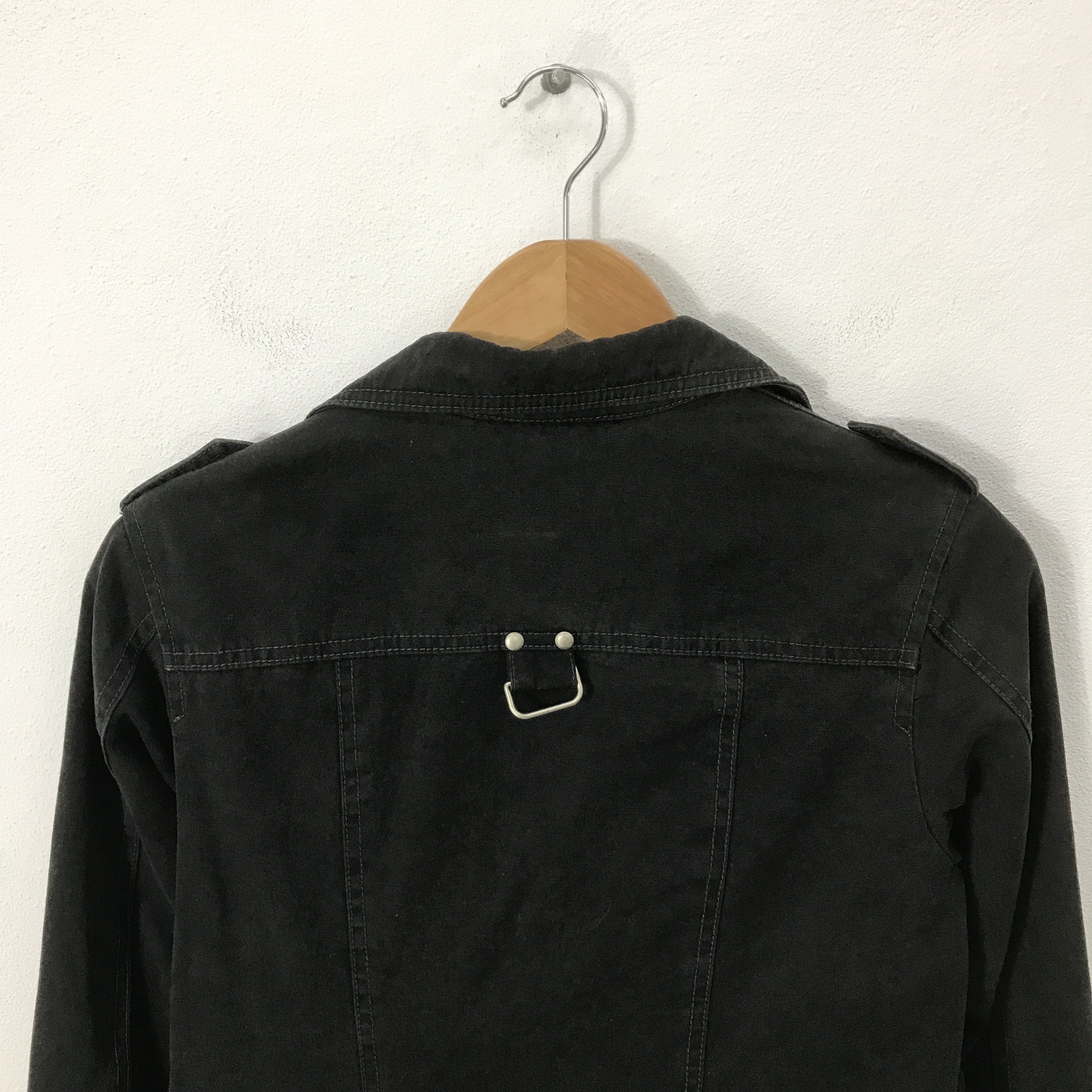 Designer × Japanese Brand Black punk Jacket algon quins Design jacket Size US S / EU 44-46 / 1 - 4 Thumbnail