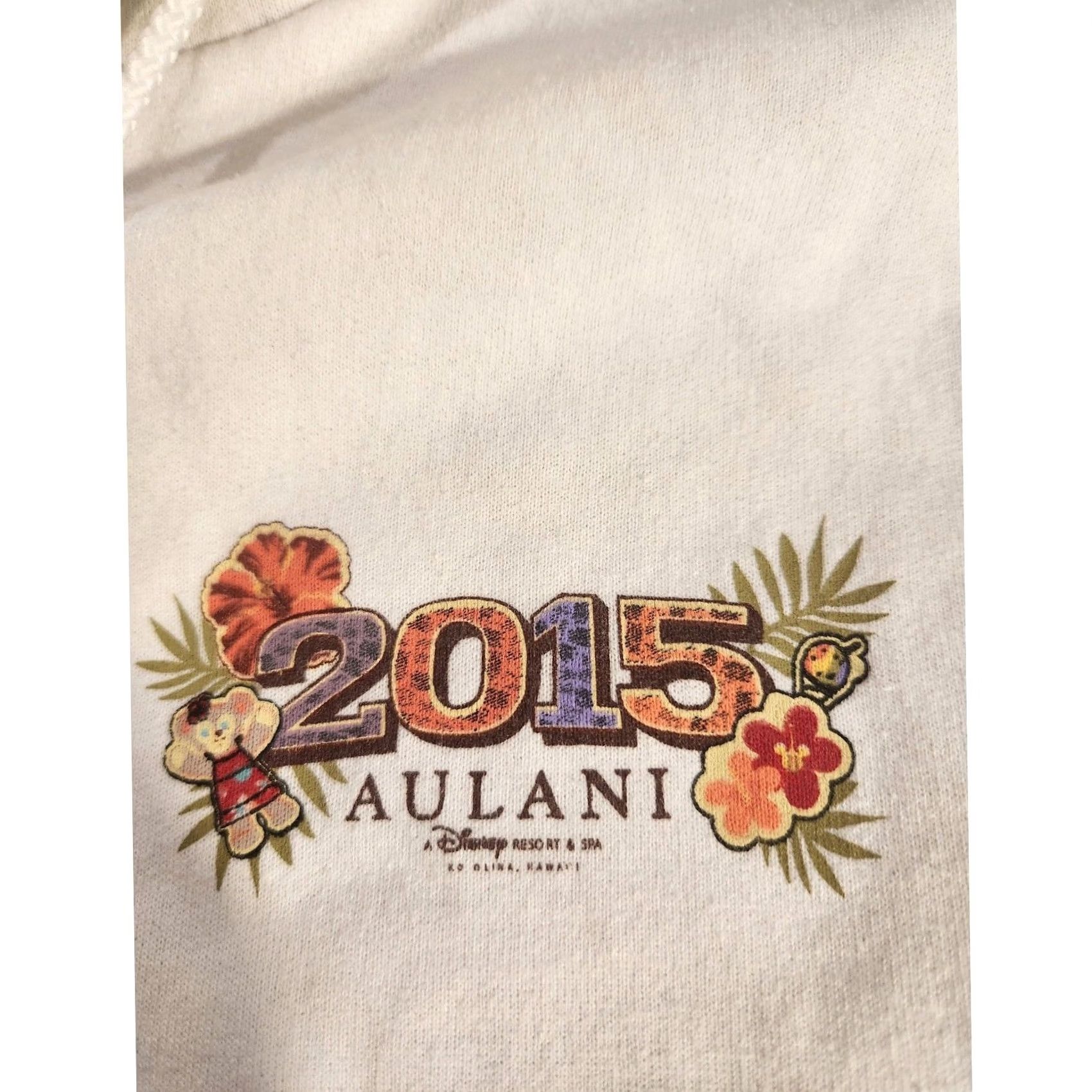 Disney VINTAGE Disney Aulani Hoodie Sweatshirt Mens 2XL White 2015 Minnie Full Zip Graphic Size US XXL / EU 58 / 5 - 3 Thumbnail