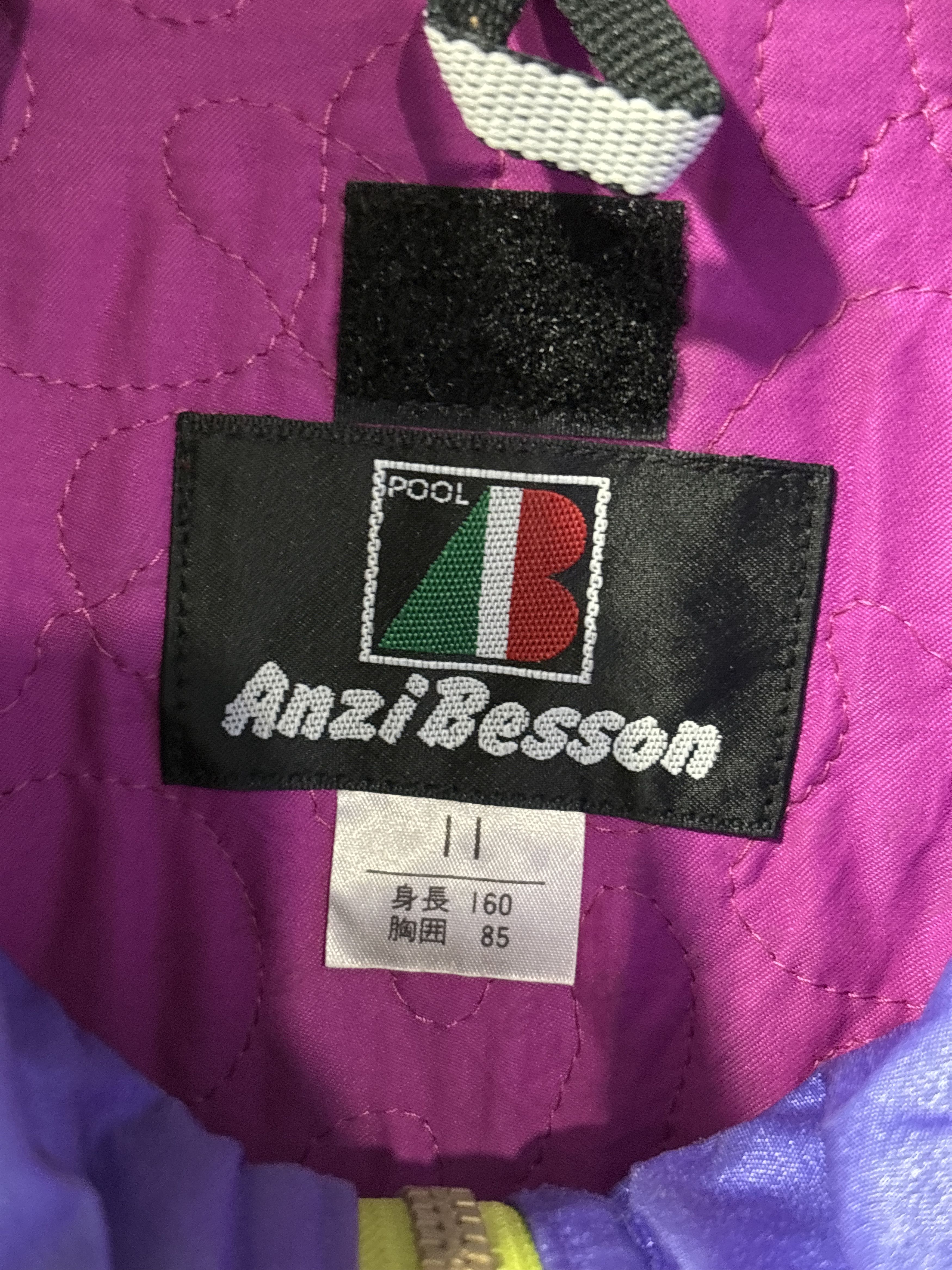 Vintage Ski Racing jacket vintage ANZI BESSON Size US L / EU 52-54 / 3 - 2 Thumbnail