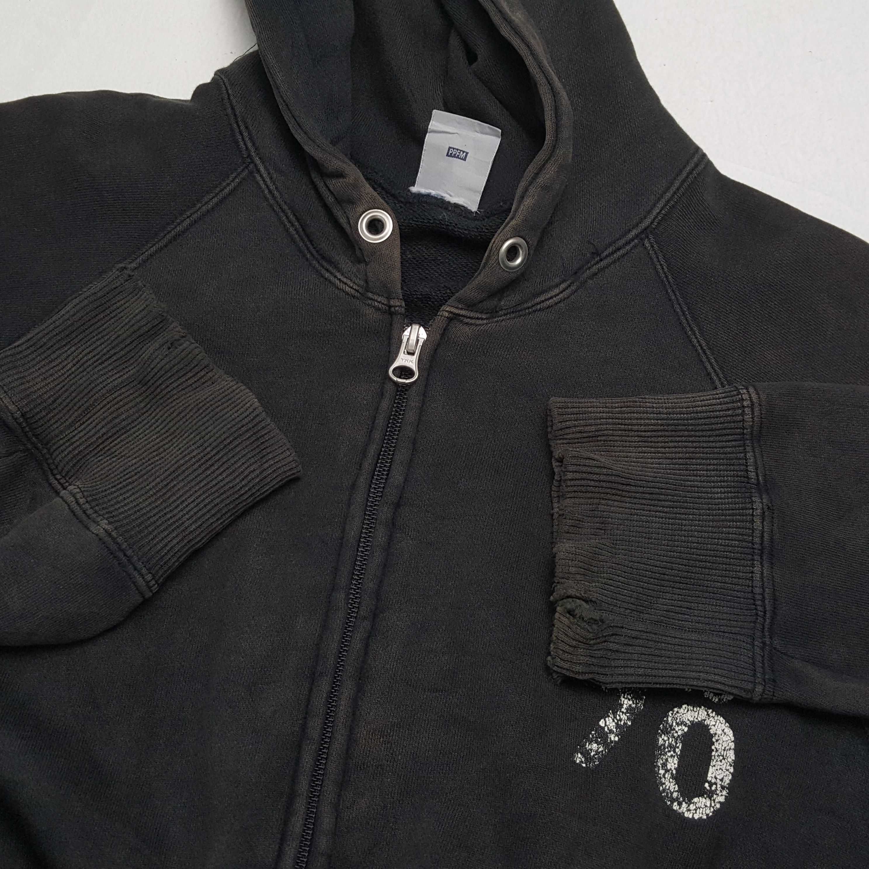 Japanese Brand × PPFM × Vintage PPFM X Custom SKULLS Design Style Zipper Hoodies Size US S / EU 44-46 / 1 - 9 Thumbnail