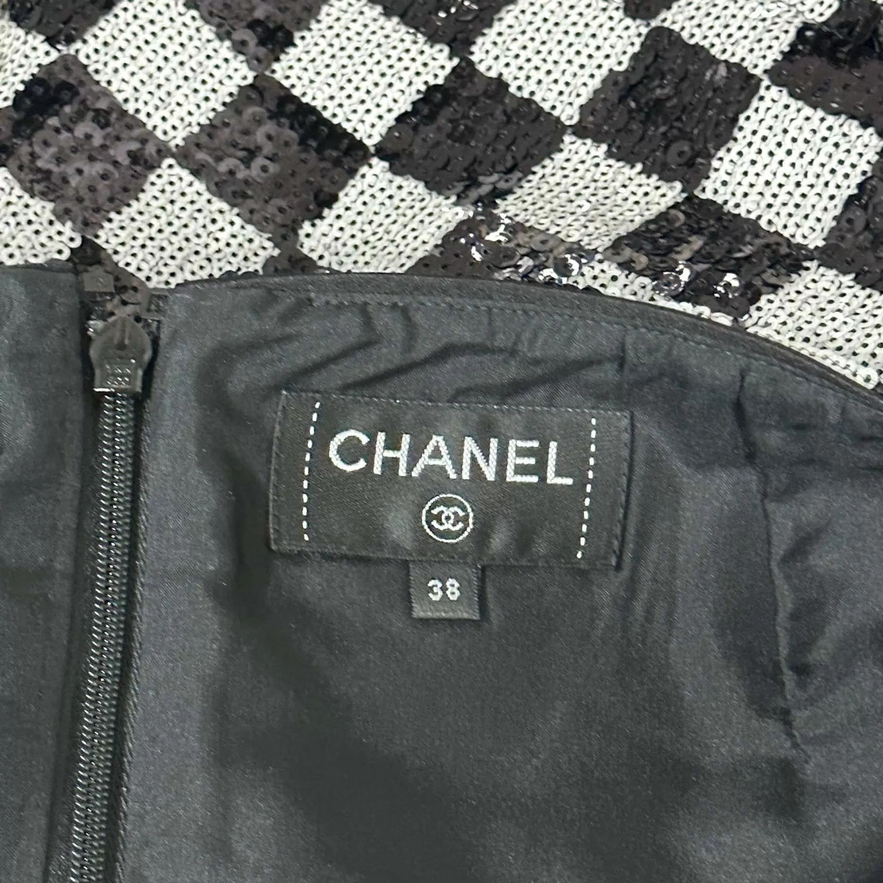 Chanel Chanel Women's Castle Series Color Blocked Sequin Skirt Size S / US 4 / IT 40 - 5 Thumbnail