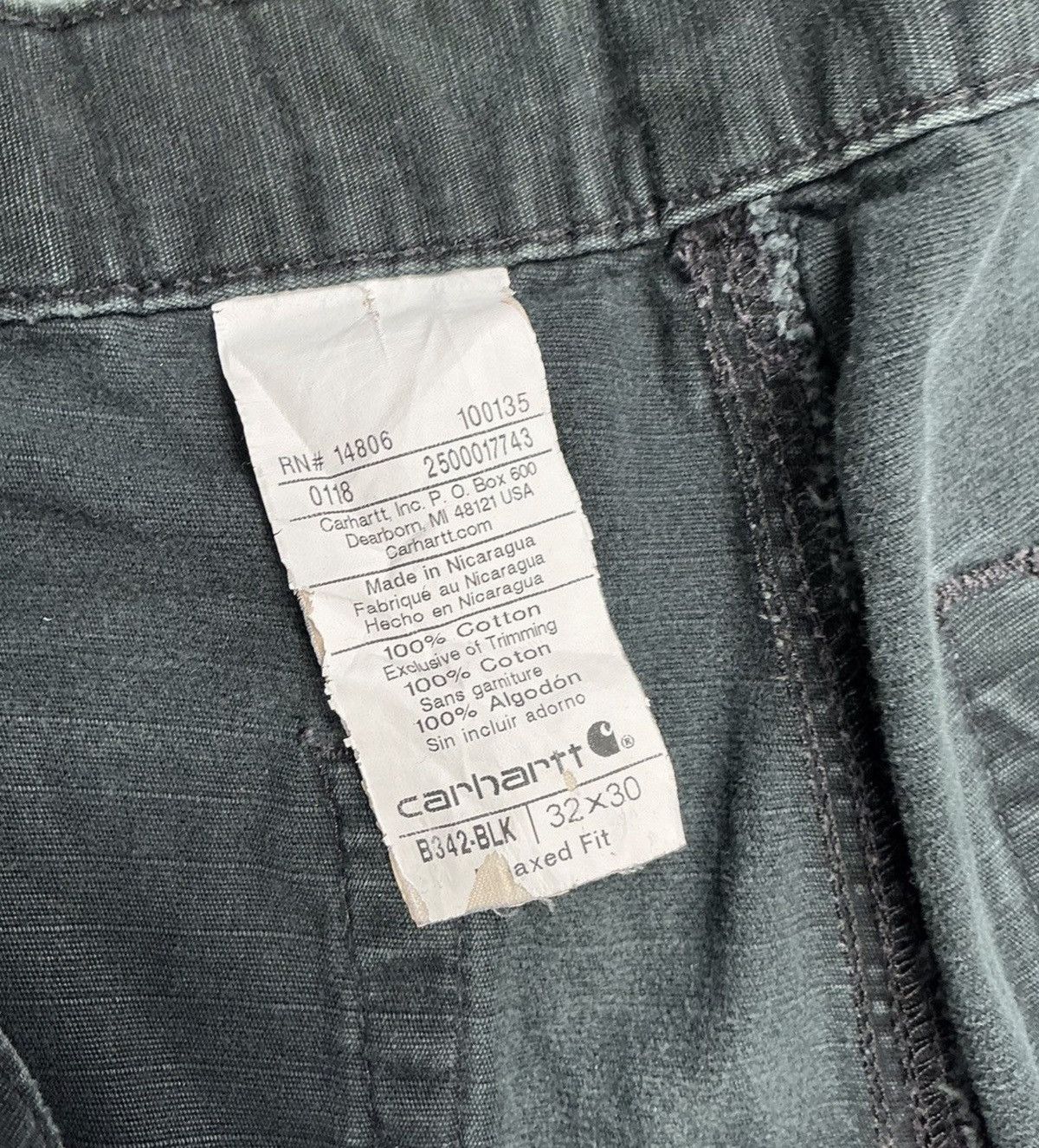 Carhartt Vintage carhartt b01 brn double knee denim Size US 32 / EU 48 - 6 Thumbnail