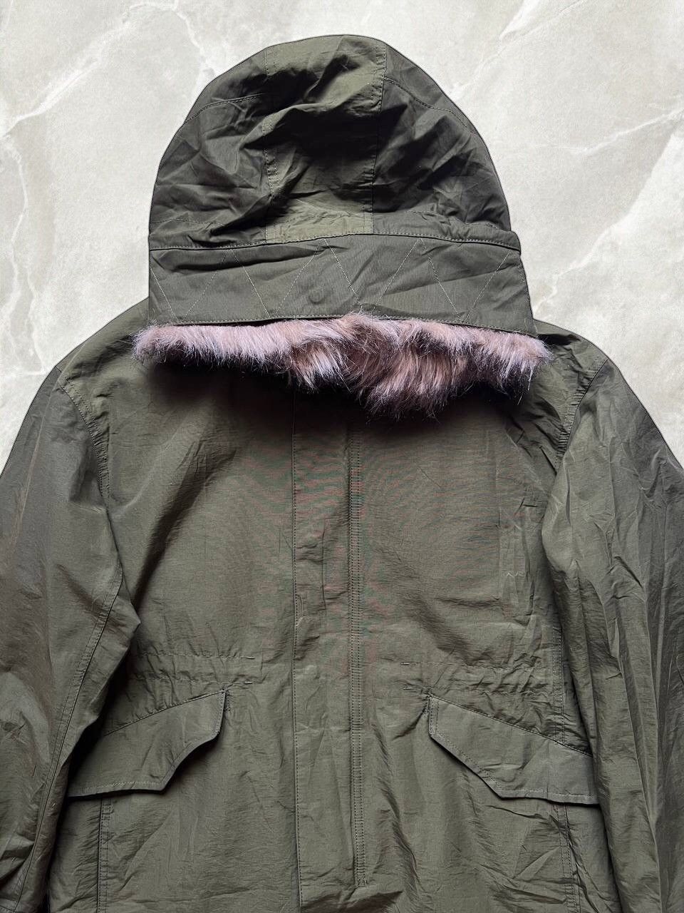 Global Work × Japanese Brand × Vintage GLOBAL WORK JAPANESE Brand FISHTAIL FUR parka jacket y2k Size US L / EU 52-54 / 3 - 13 Thumbnail