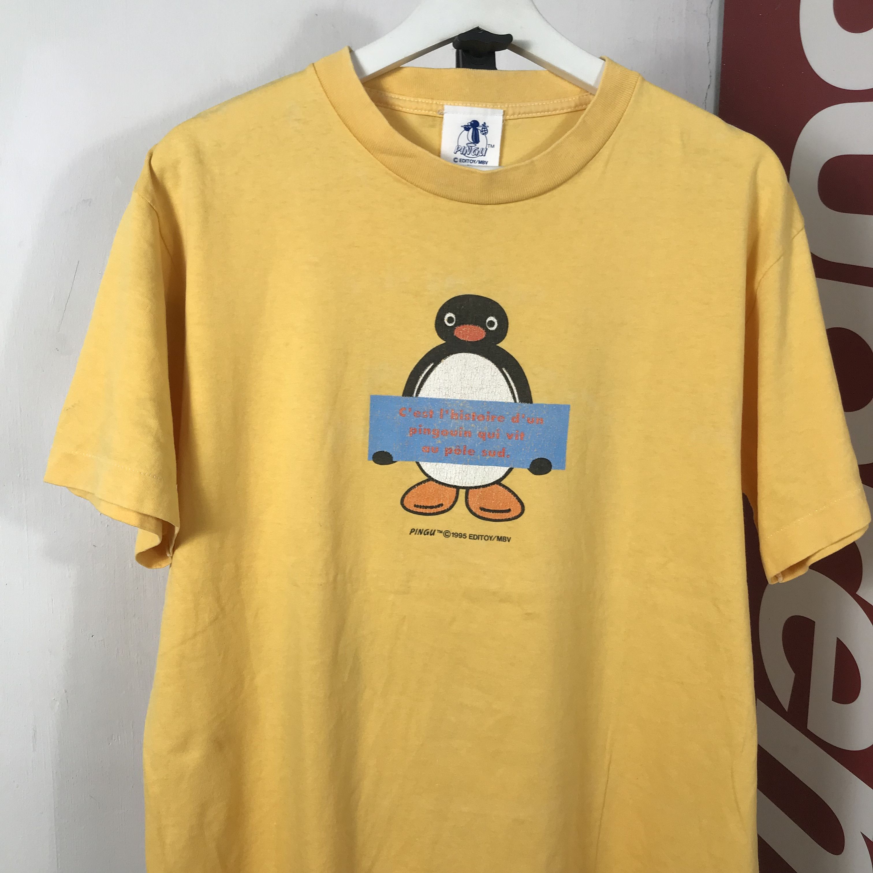 Cartoon Network vintage 90s pingu movie tee Size US L / EU 52-54 / 3 - 2 Thumbnail