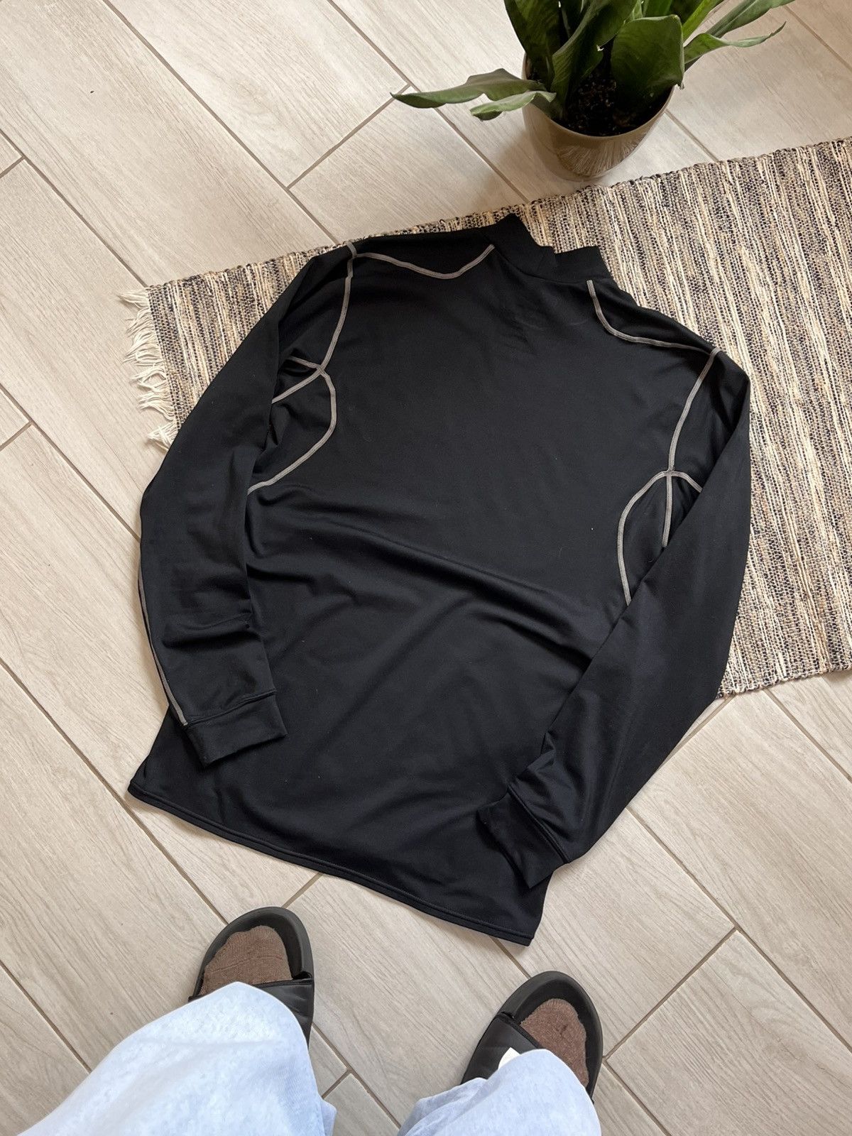 Nike × Vintage Vintage Nike Pro Combat DriFit Longsleeve TShirt Compression Size US L / EU 52-54 / 3 - 12 Thumbnail
