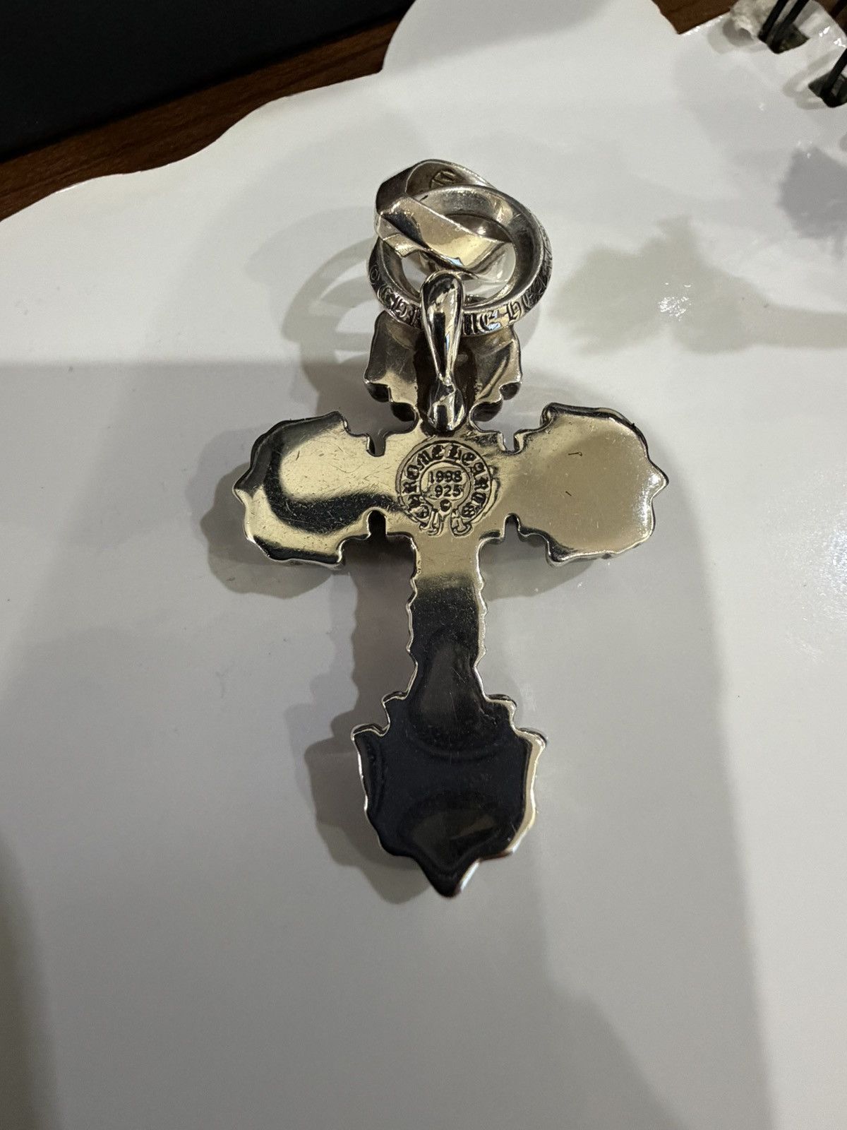 Chrome Hearts Chrome hearts Filigree Cross with bale xs Size ONE SIZE - 4 Thumbnail