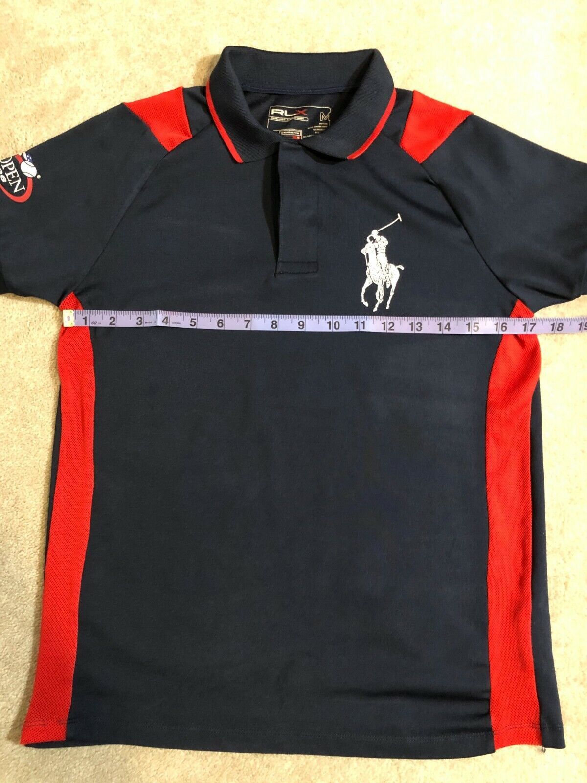 RLX Ralph Lauren × Ralph Lauren Ralph Lauren RLX US Open 2006 Womens Tennis Collared T Shirt Pony Size Medium Size M / US 6-8 / IT 42-44 - 3 Thumbnail