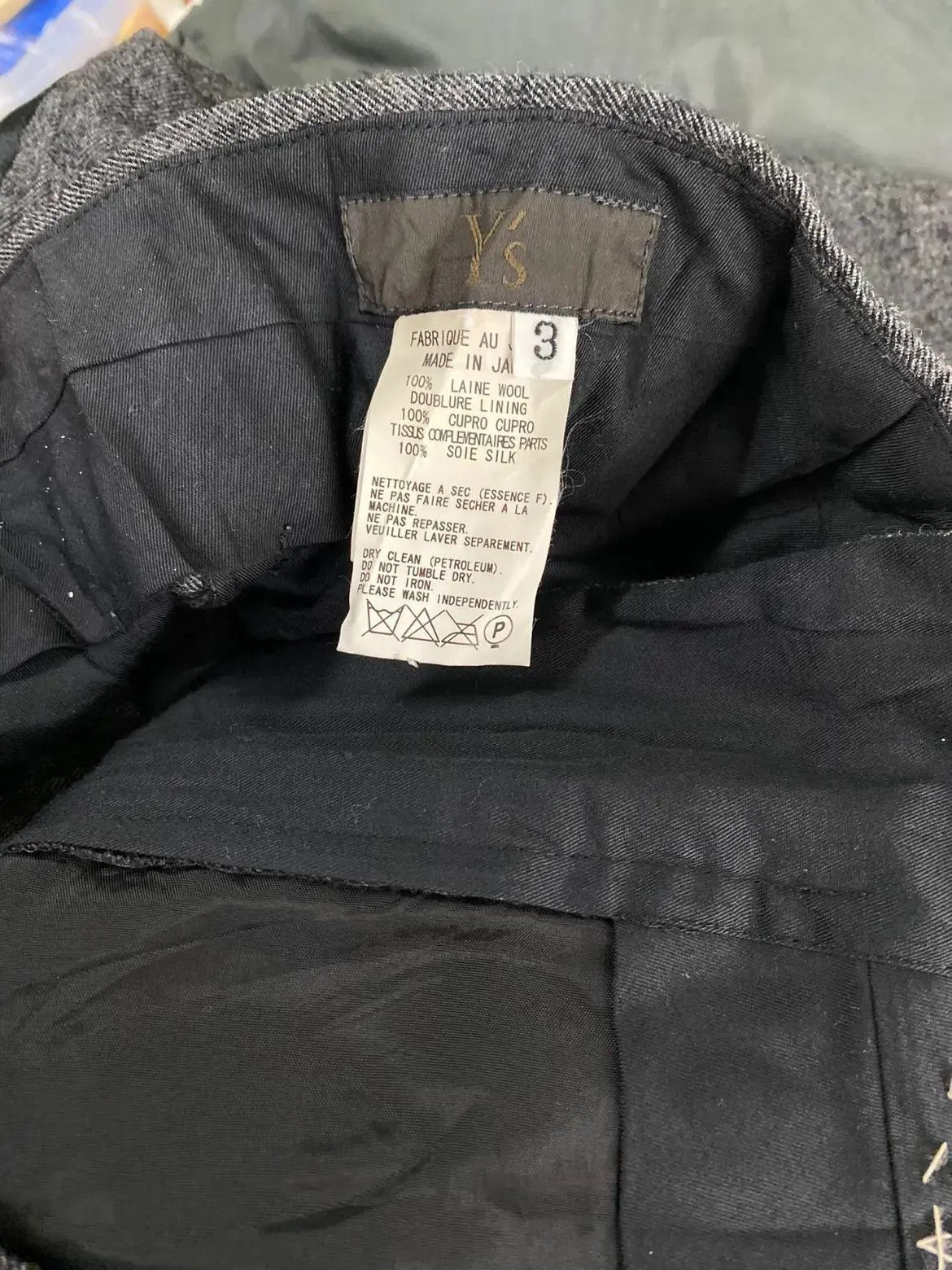 Yohji Yamamoto Yohji Yamamoto Y's for men winkled trouser-2505 Size US 32 / EU 48 - 8 Thumbnail