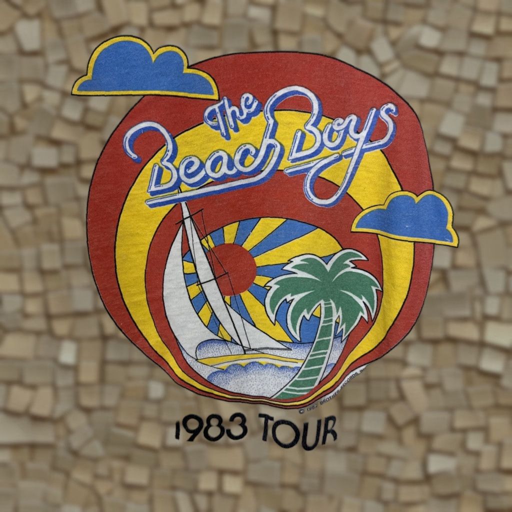 Vintage VINTAGE 1983 The Beach Boys Graphic Tour Shirt 3/4 Sleeve Small White Unisex 80s Size US S / EU 44-46 / 1 - 1 Thumbnail