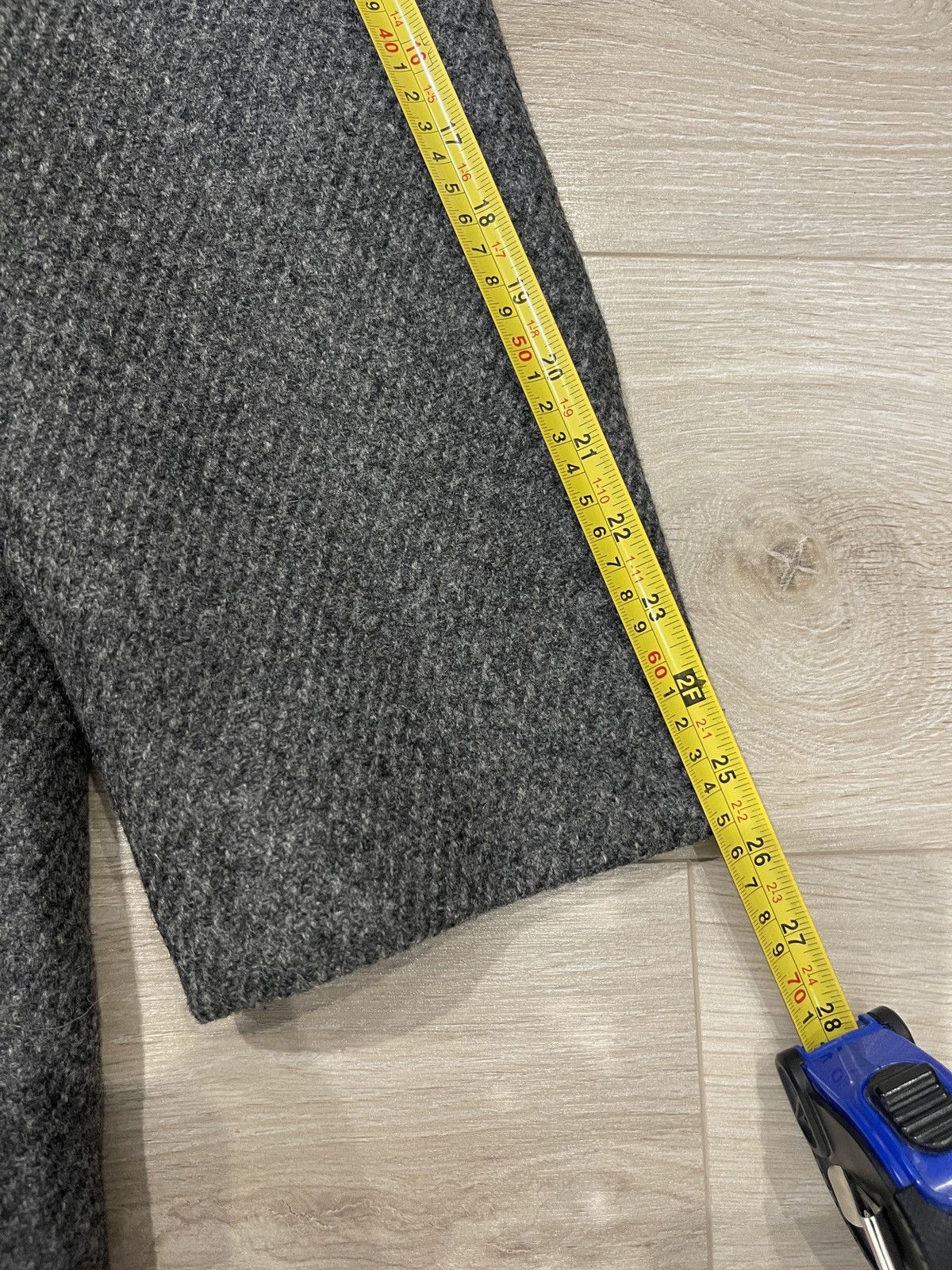 Vintage Vintage Sundermann Wool Overcoat Gray Tweed Kynoch Men's XXL Size US XXL / EU 58 / 5 - 14 Thumbnail