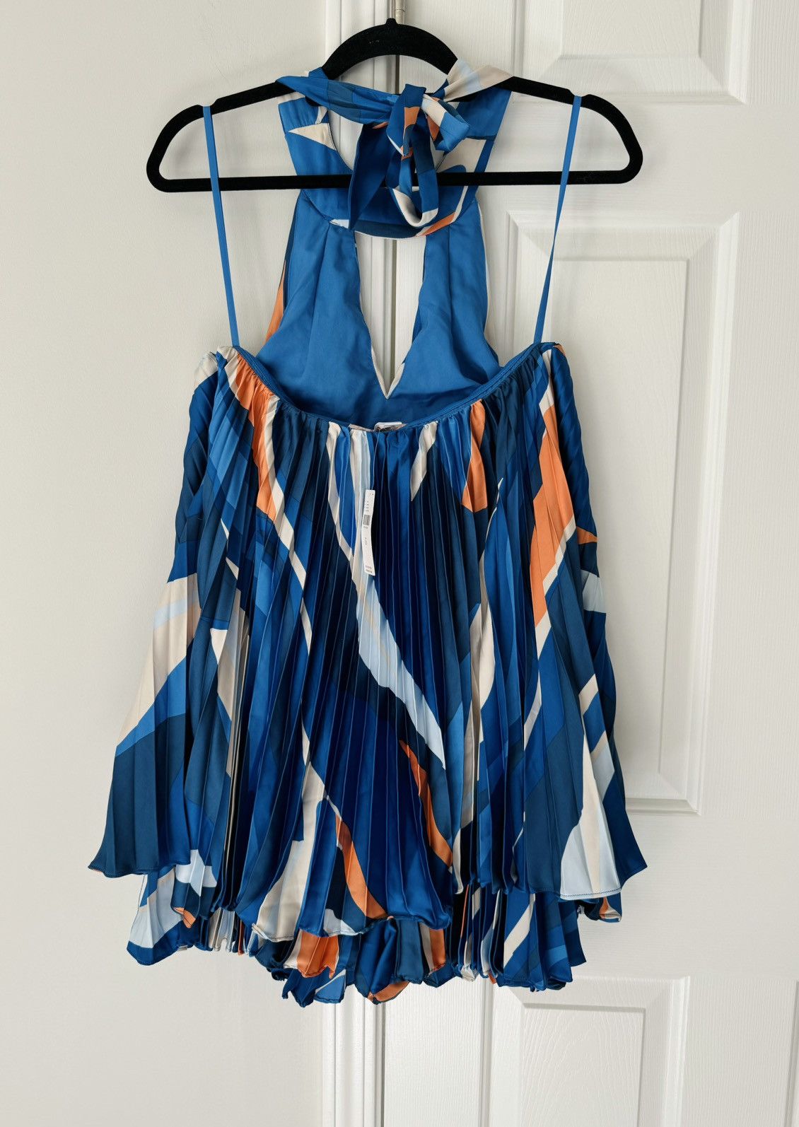 Anthropologie Anthropologie Hutch Halter Pleated Romper, Size XS Size 26" / US 2 / IT 38 - 9 Thumbnail