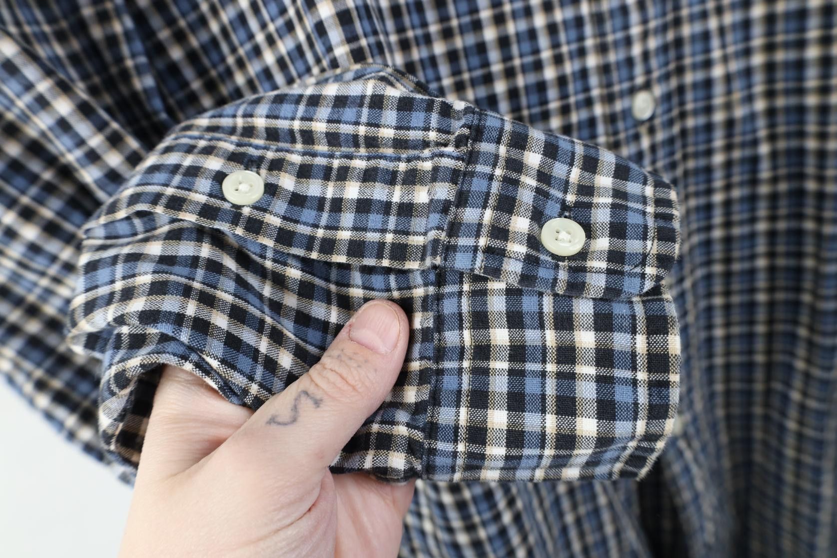 Polo Ralph Lauren Vintage 90s Ralph Lauren Big Shirt Baggy Collared Down Shirt Size US M / EU 48-50 / 2 - 8 Thumbnail