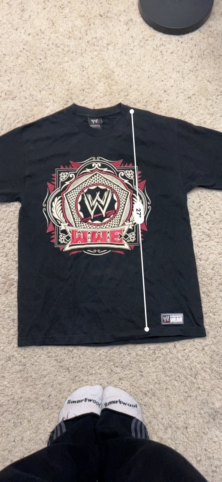 Vintage × WWE Vintage WWE tribal Mayan tee Size US L / EU 52-54 / 3 - 5 Thumbnail
