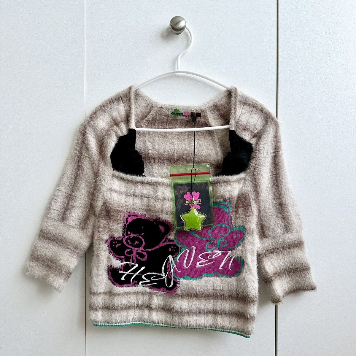 Heaven by Marc Jacobs Kiko Kostadinov x Heaven by Marc Jacobs Twin Bear Sweater Size XS / US 0-2 / IT 36-38 - 9 Thumbnail
