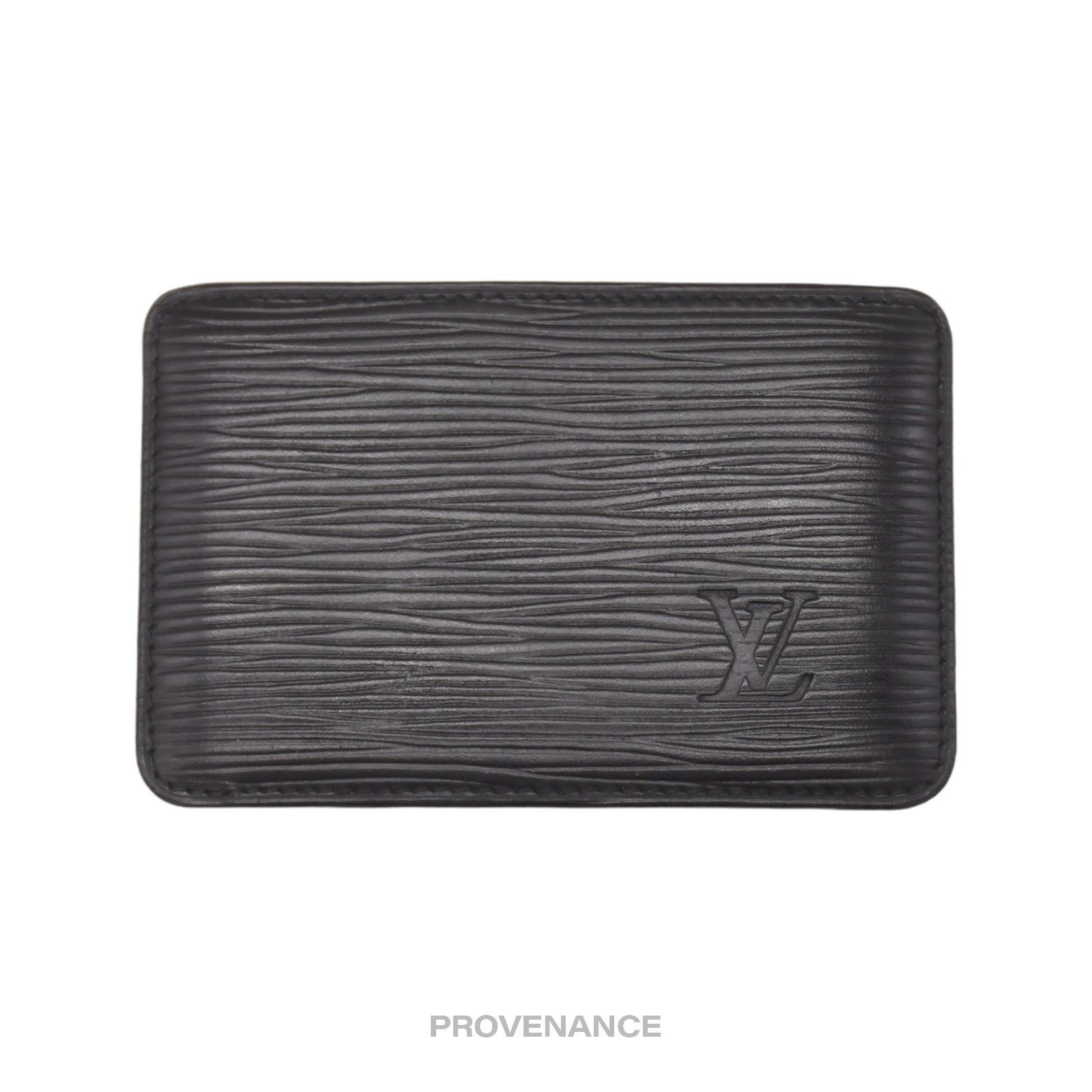 Louis Vuitton 🔴 Louis Vuitton MALLETIER Card Holder Wallet - Black Epi Size ONE SIZE - 2 Thumbnail