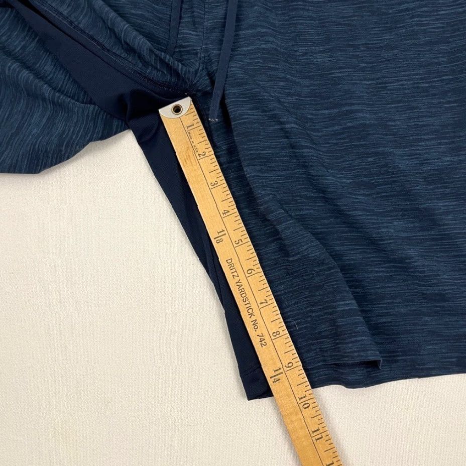 Lululemon Lululemon T.H.E Shorts Men Medium x 9" Lined Heather Blue Active Running Workout Size US 31 - 7 Thumbnail