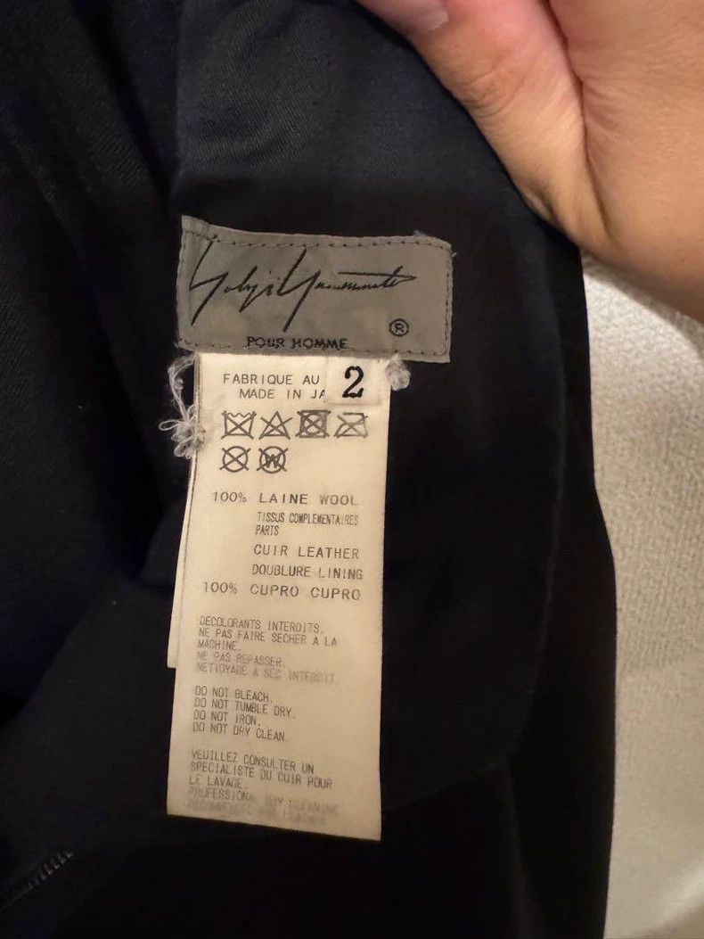 Yohji Yamamoto Yohji Yamamoto size 2 17aw Show Suit Pants Pants Casual Pa Size US 28 / EU 44 - 4 Thumbnail