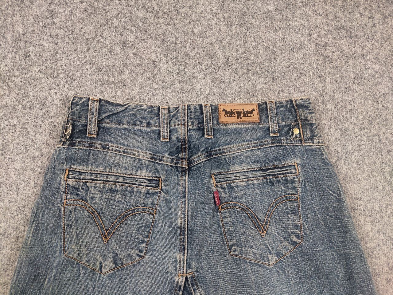Levi's Vintage Levi's Y2K Style A-Line Deconstructed Denim Skirt Size 29" - 8 Thumbnail