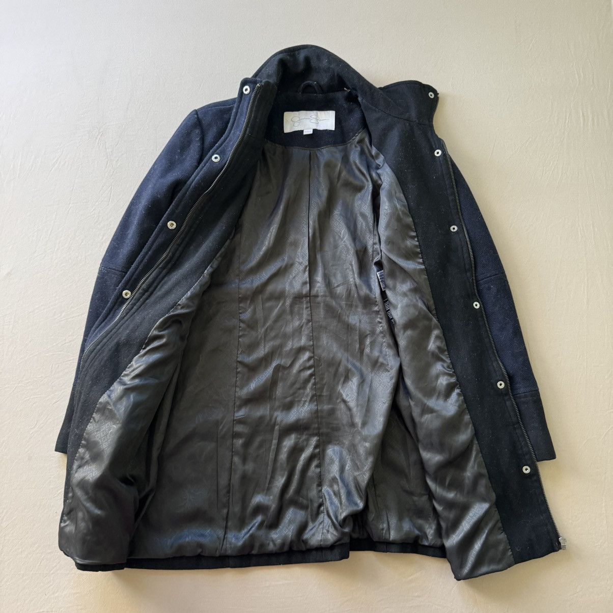 Jessica Simpson Jessica Simpson Wool Blend PeaCoat Size S / US 4 / IT 40 - 3 Thumbnail