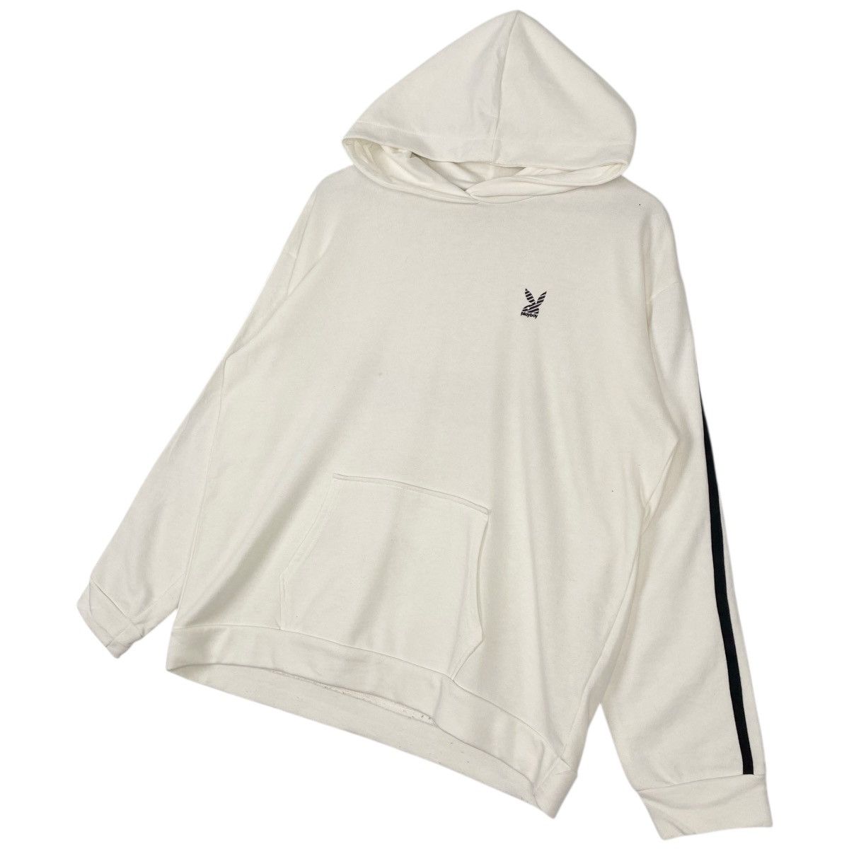 Other Vintage Playboy Embroidered Hoodie White Pullover Jumper M Size US M / EU 48-50 / 2 - 2 Thumbnail