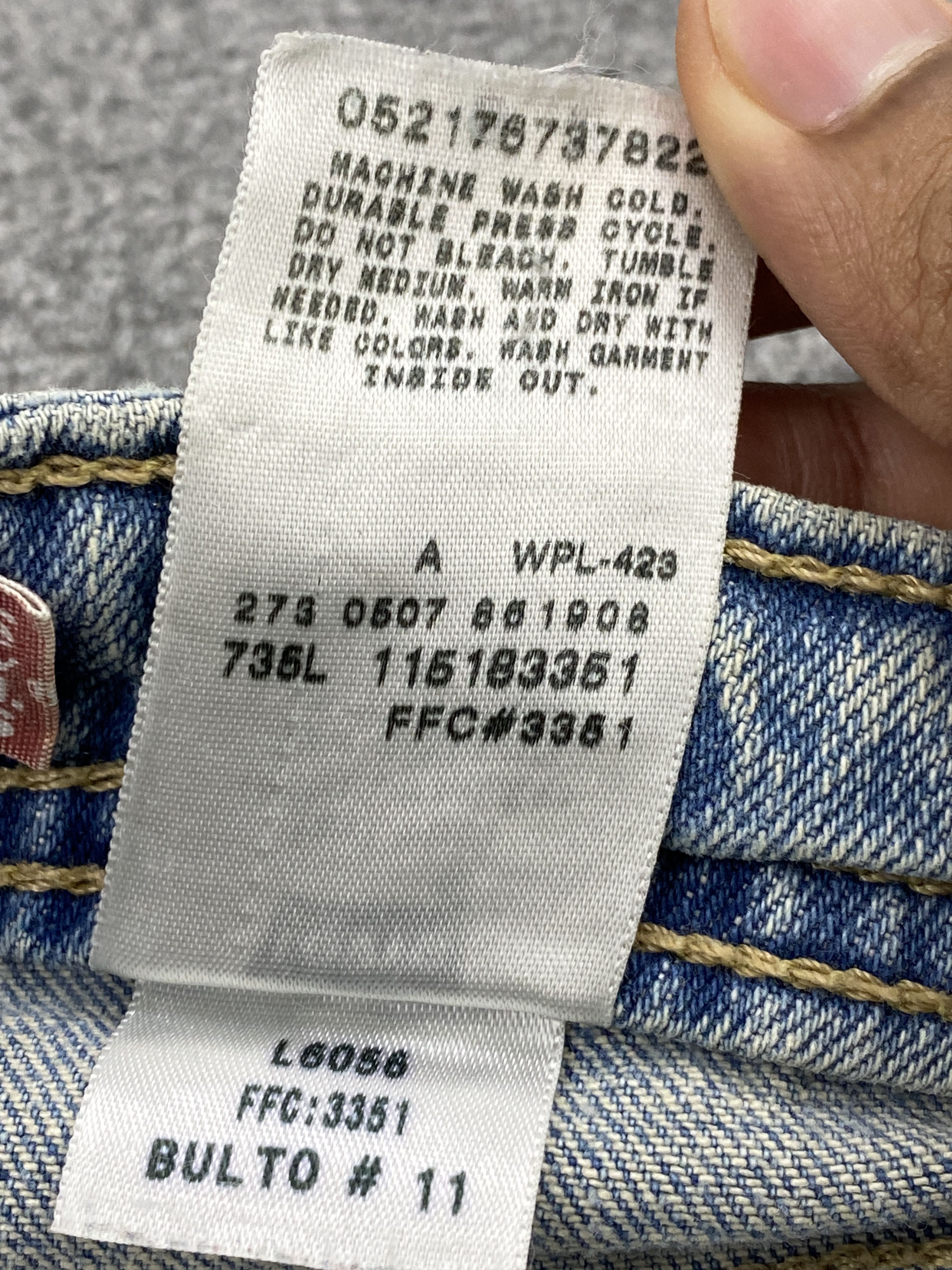 Levi's Vintage levis 518 Flare Bootcut Blue Denim DP2628 Size US 28 / EU 44 - 8 Thumbnail