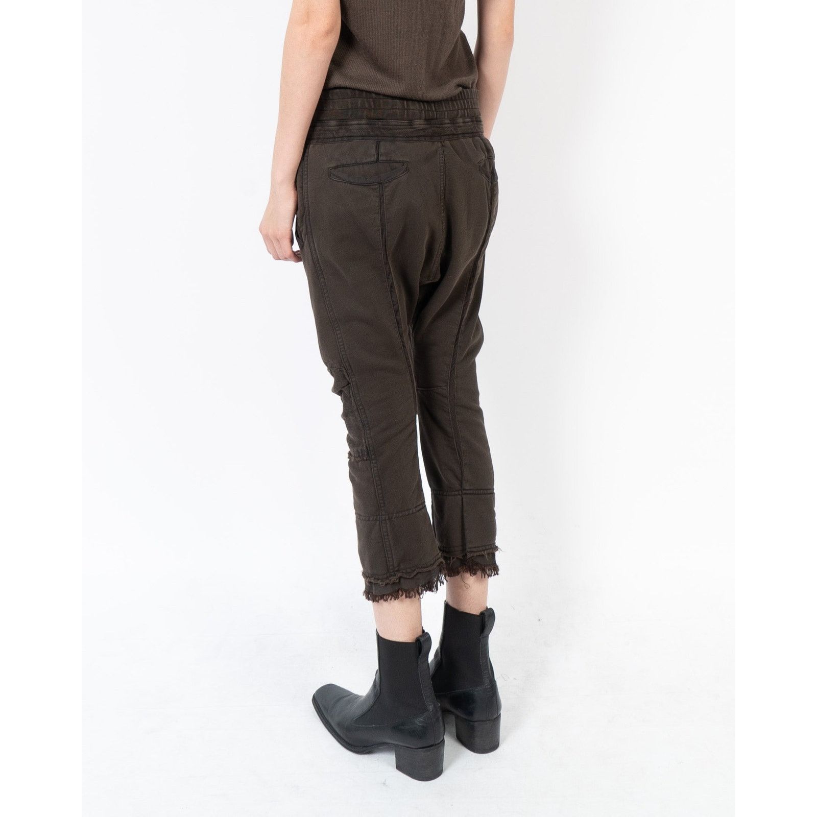 Haider Ackermann SS16 Brown Distressed Perth Jogger Size 24" / US 00 / IT 34 - 4 Thumbnail