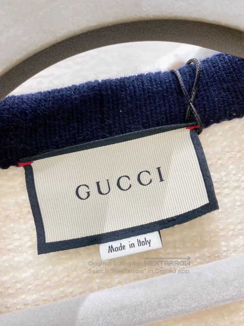 Gucci gucci Early autumn beige knitted cardigan fashion versatil Size XXS / US 00 / IT 34 - 5 Thumbnail