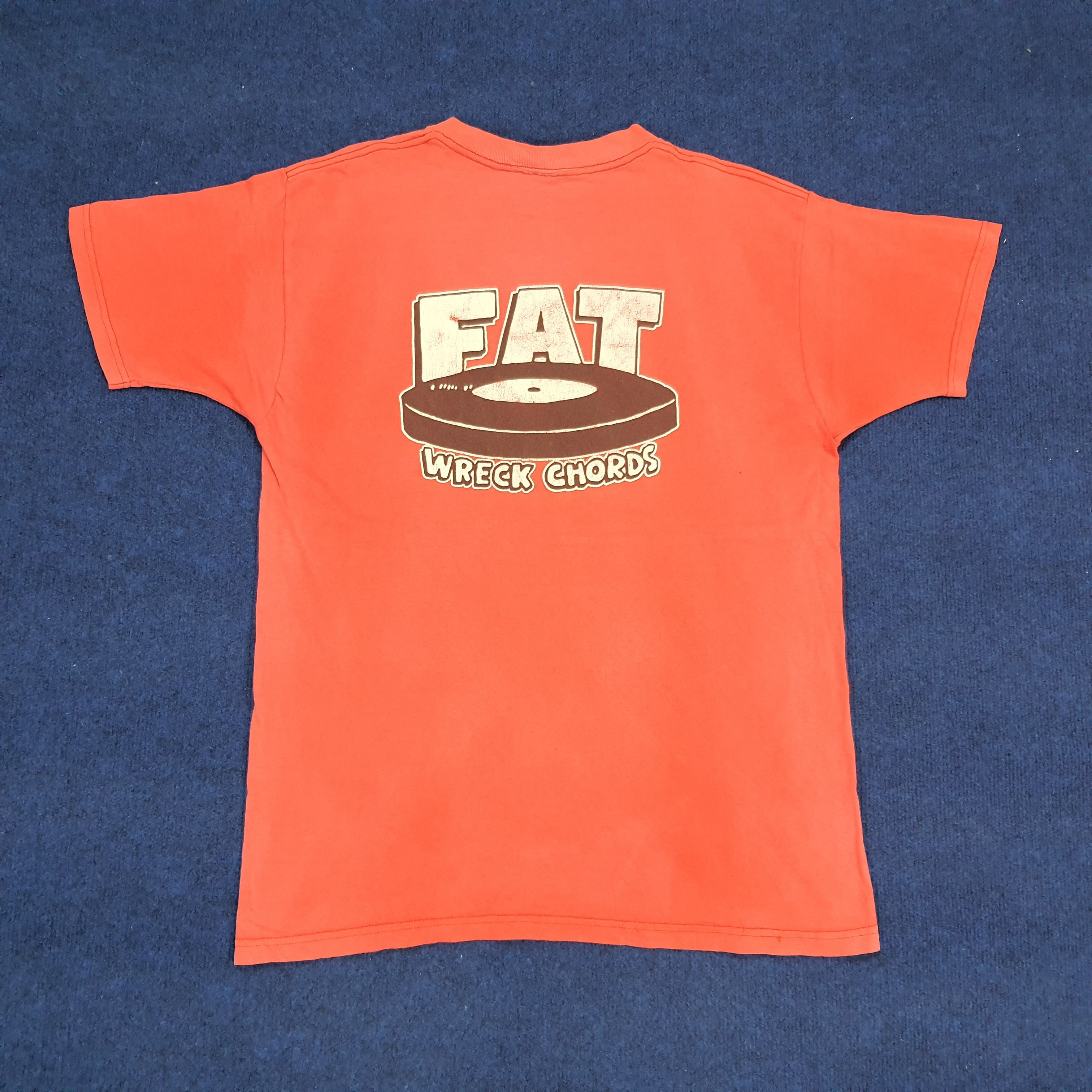Vintage Fat Wreck Chords American record label T-shirt