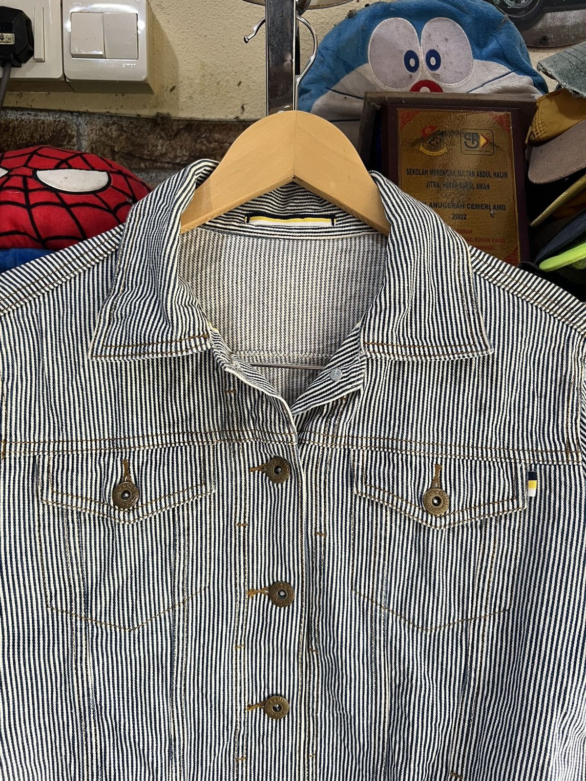 GU 🔥GU Hickory Stripe Denim Jacket Size M / US 6-8 / IT 42-44 - 3 Thumbnail