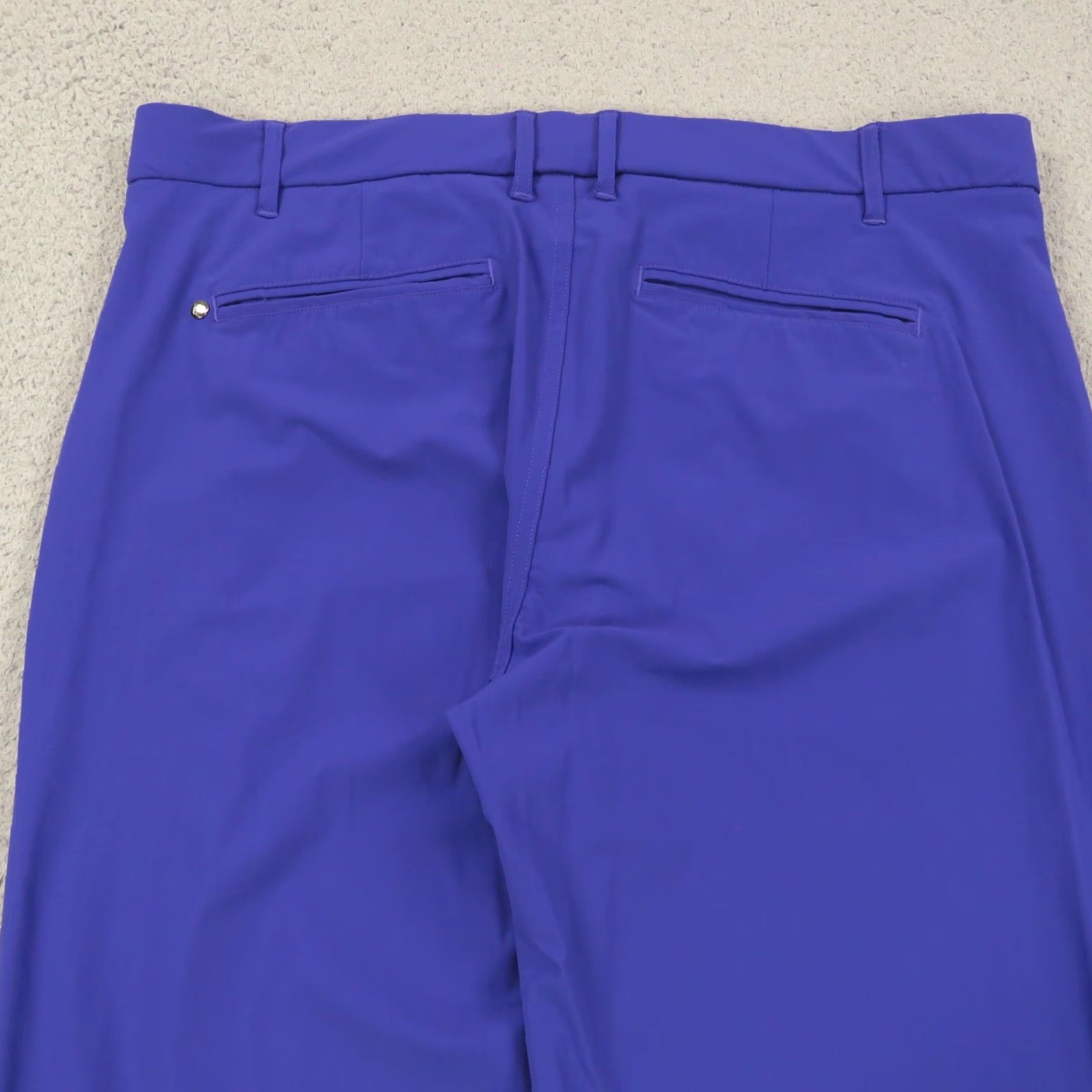 Vintage Greyson Golf Pants Men 36x29 Montauk Sport Trouser Royal Blue Performance Size US 36 / EU 52 - 3 Thumbnail