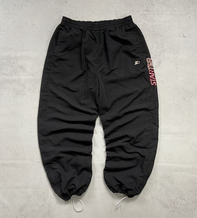 Starter Embroidered Graphic Track Pants, Size Small