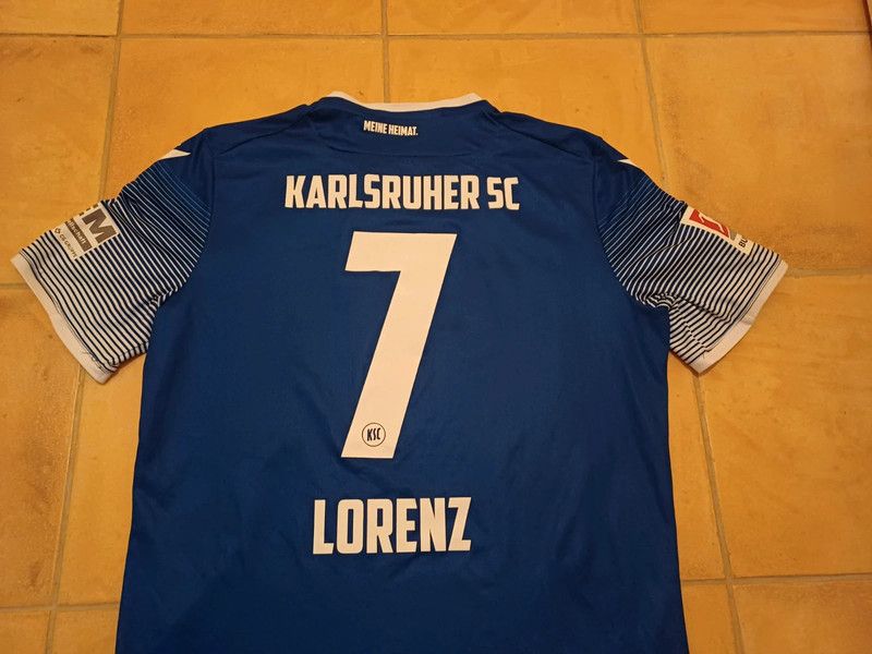 Macron Karlsruher 2019-20 home shirt Size US XL / EU 56 / 4 - 7 Thumbnail