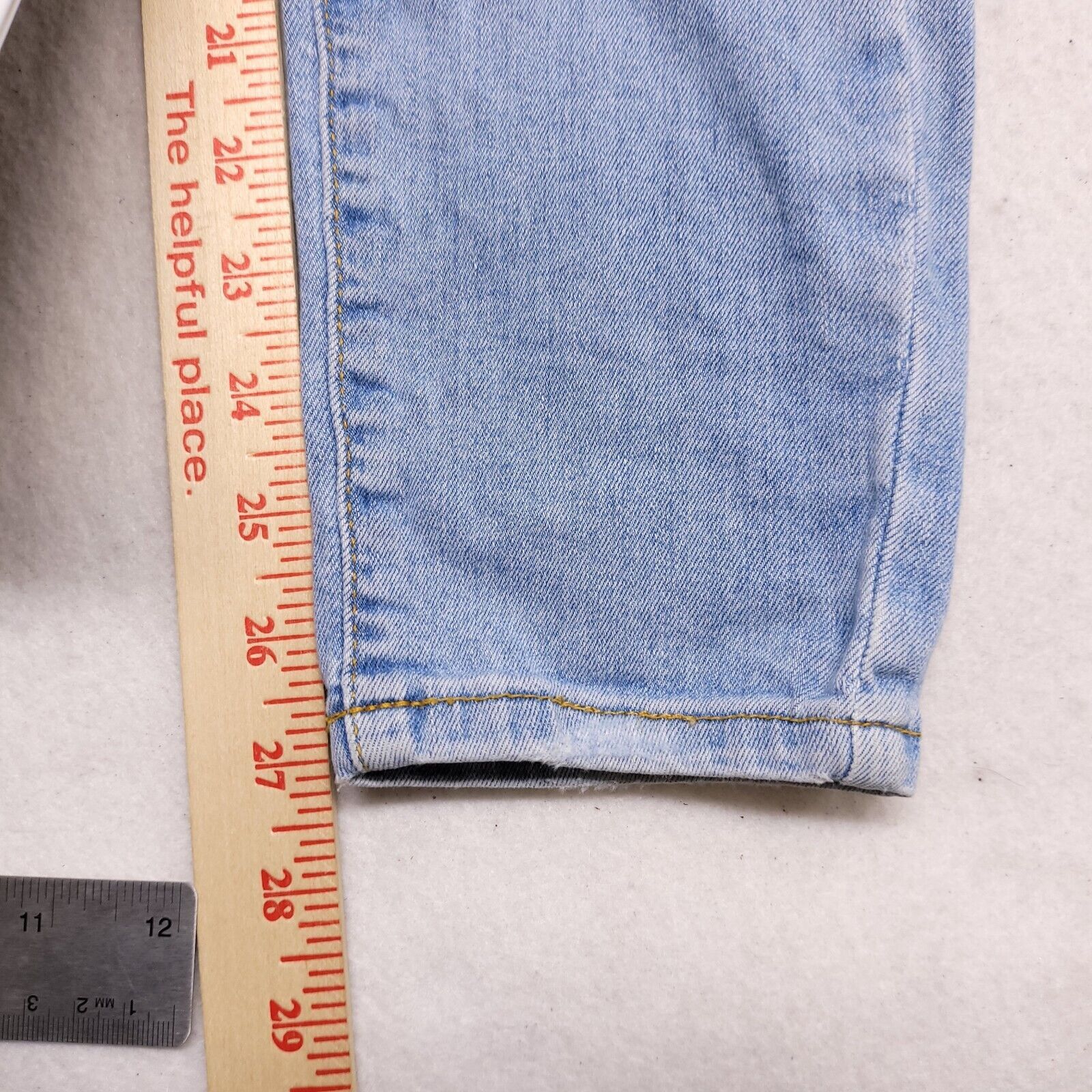 Forever 21 Forever 21 Button Zip Casual Denim Jeans Womens Size 25 Blue Size 23" - 7 Thumbnail