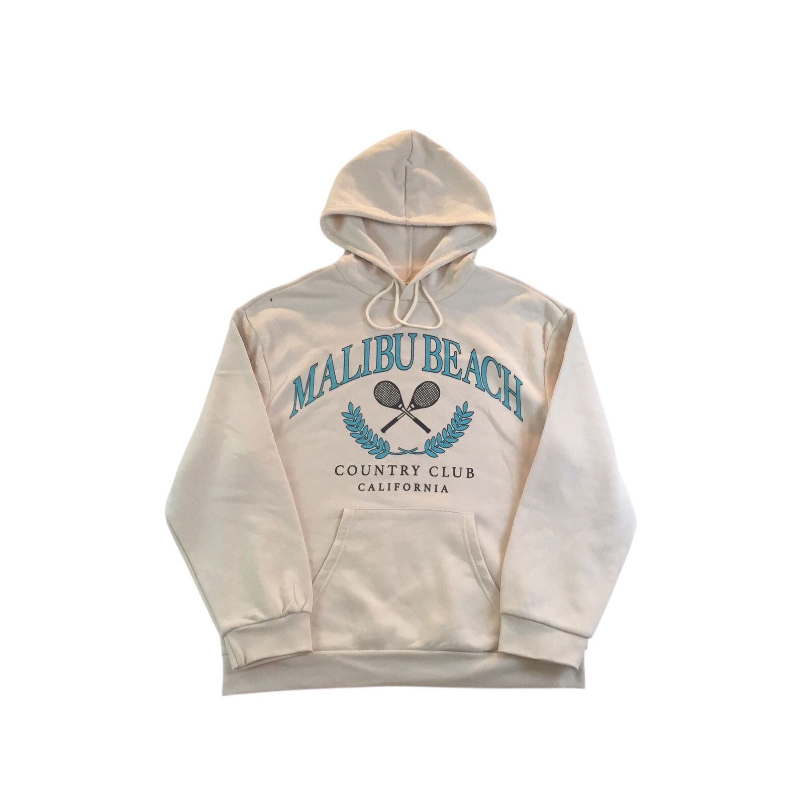 Other Malibu Beach New Hoodie ME87 Clothing XL Tan Teal NWT $50.00 Size US XL / EU 56 / 4 - 4 Thumbnail