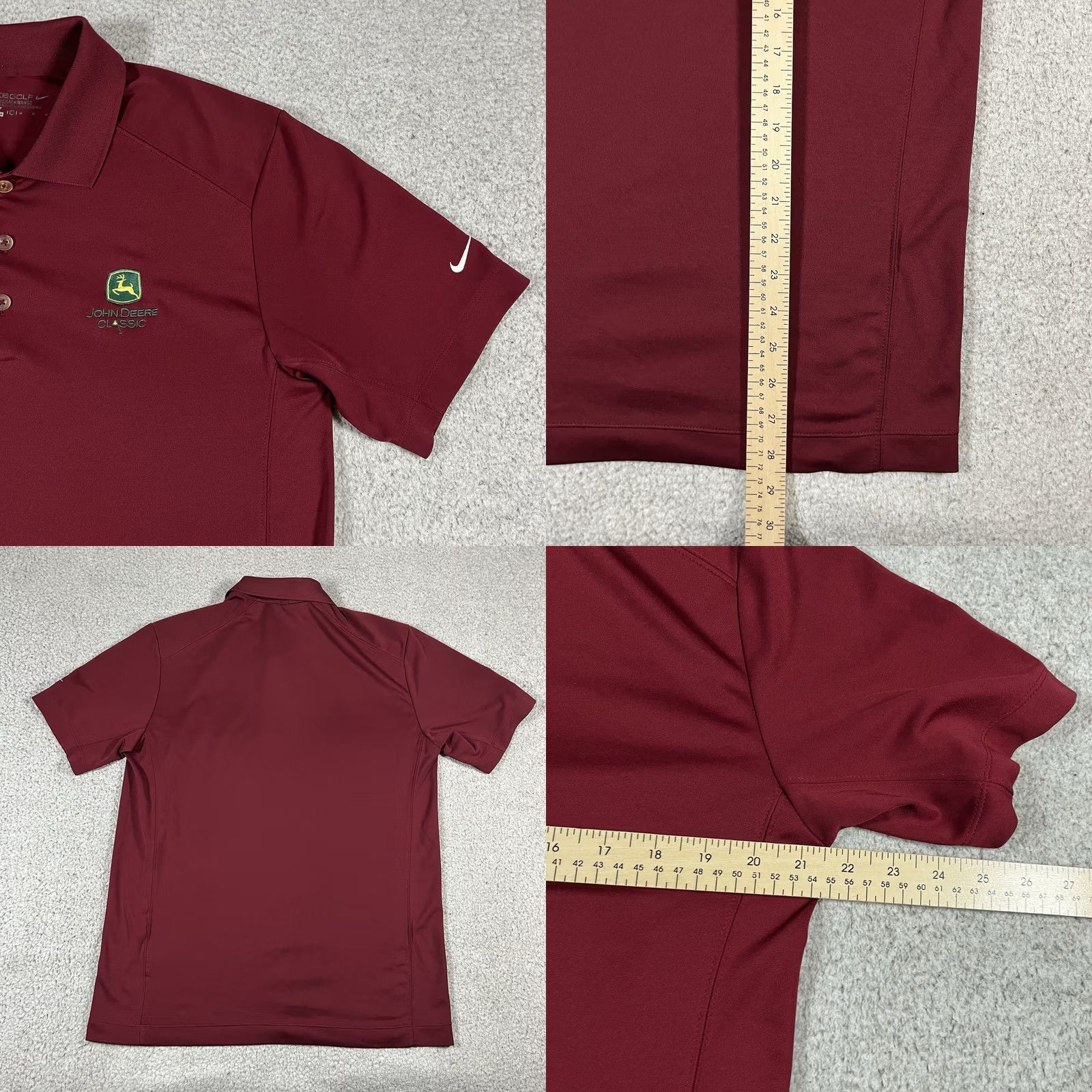 Nike Nike Polo Shirt Mens M Golf Dri-Fit Logo Classic Red Short Sleeve"} Size US M / EU 48-50 / 2 - 8 Thumbnail