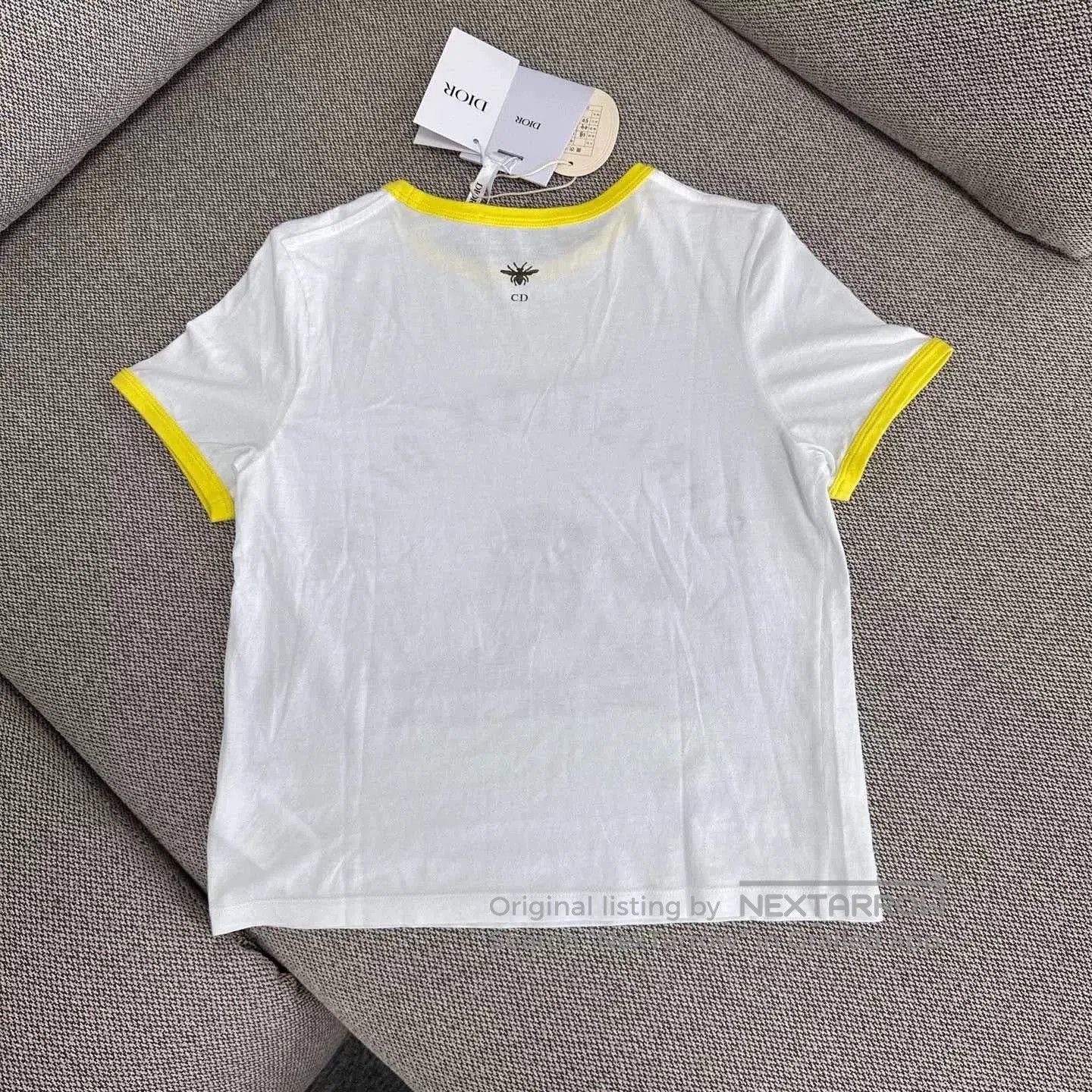 Dior Dior Lion Letter Print Short Sleeve T. Size US M / EU 48-50 / 2 - 2 Thumbnail