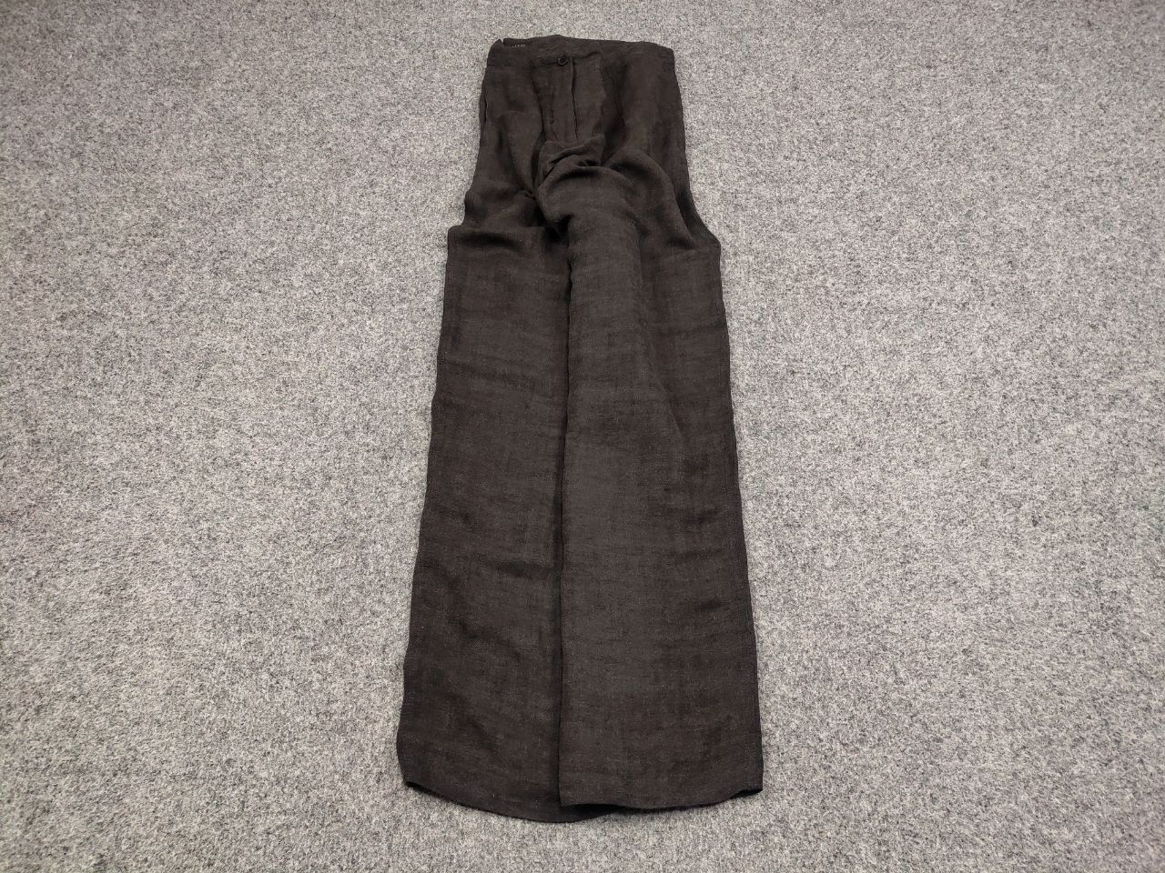 Sonia Rykiel Vintage 90's Sonia Rykiel Design Wide Leg Dark Brown Pants Size 40" / US 18 - 3 Thumbnail