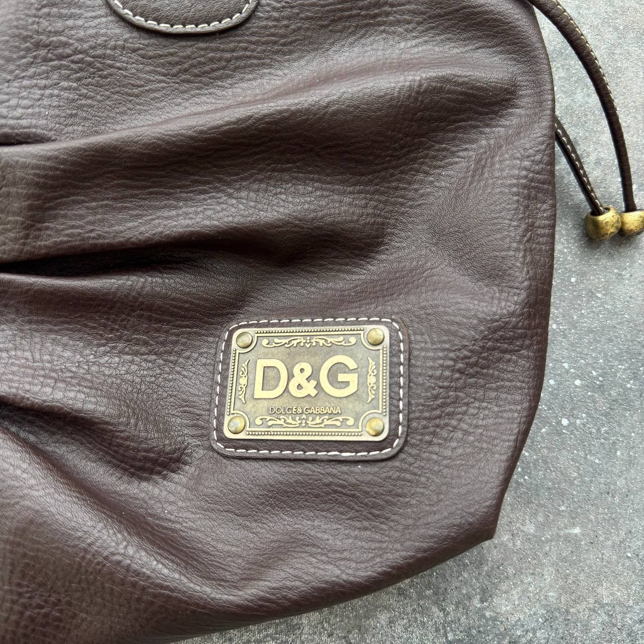 Dolce & Gabbana × Vintage D&G Dolce & Gabbana Vintage Faux Leather Shoulder Bag Size ONE SIZE - 7 Thumbnail