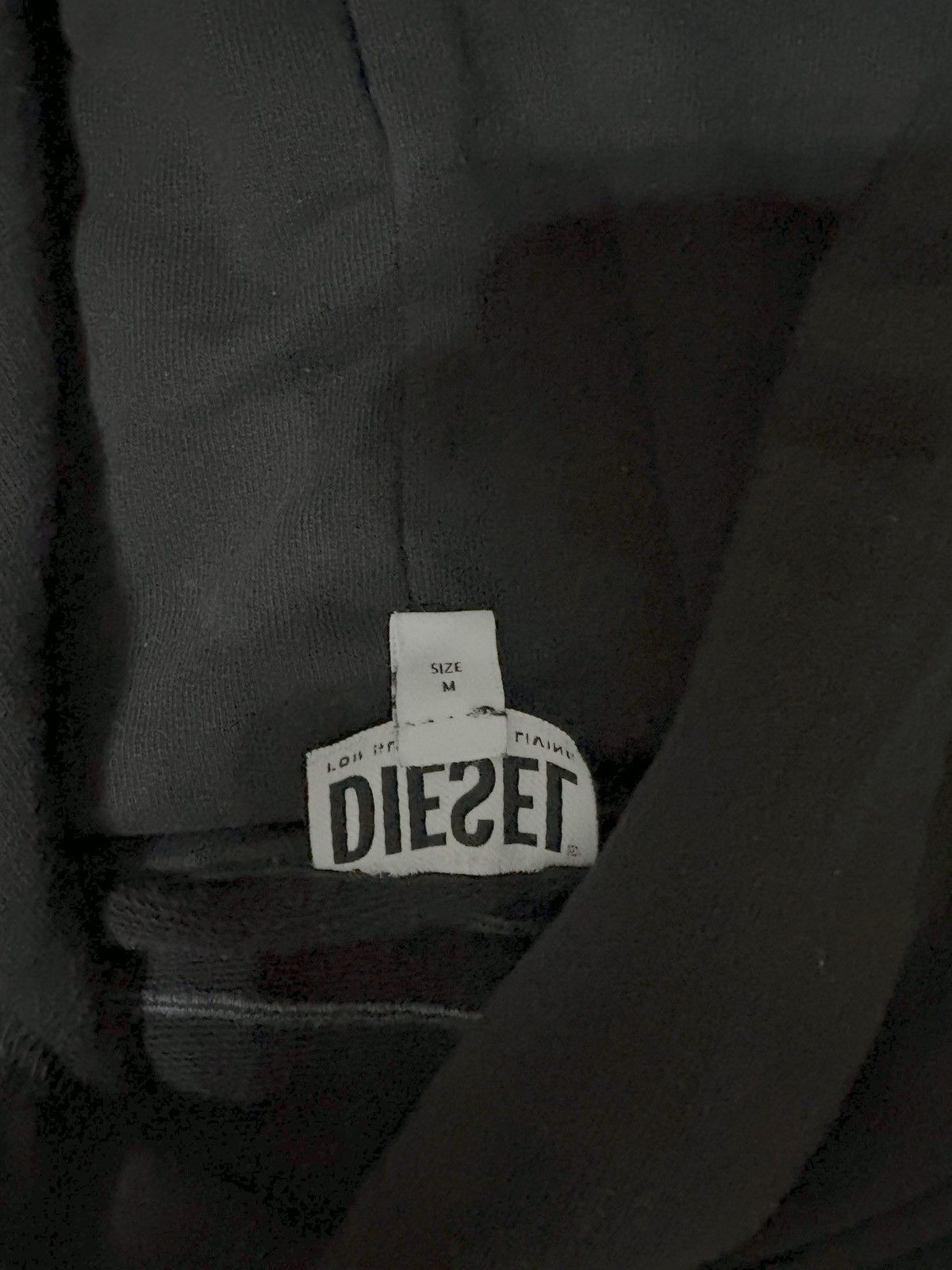Diesel Black Diesel Hoodie With Back Design Size US M / EU 48-50 / 2 - 4 Thumbnail