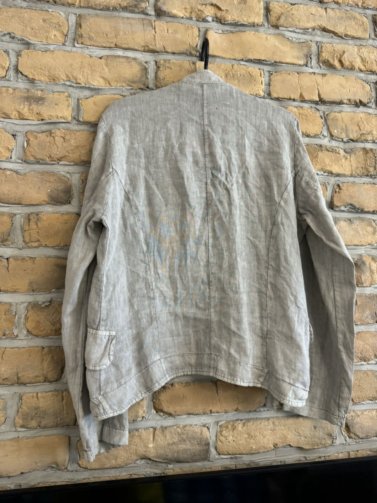 Hedi Slimane Vintage Linen Hussar Napoleon Button Blazer Jacket Size US S / EU 44-46 / 1 - 6 Thumbnail