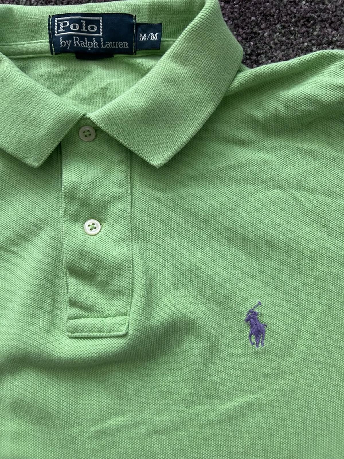 Polo Ralph Lauren Polo Ralph Lauren Classic Fit Green Polo Shirt Size US M / EU 48-50 / 2 - 2 Thumbnail